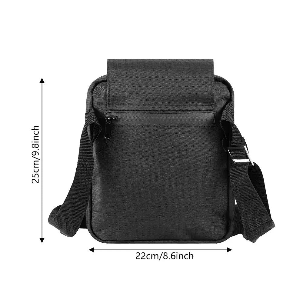 Smell Proof Messenger Bag | Airtight Seal | Hidden Lock