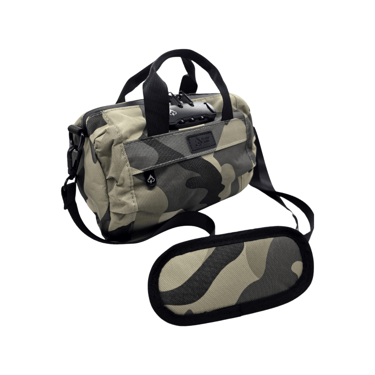 Smell Proof Mini Duffle Bag | Lockable | Carbon Lined