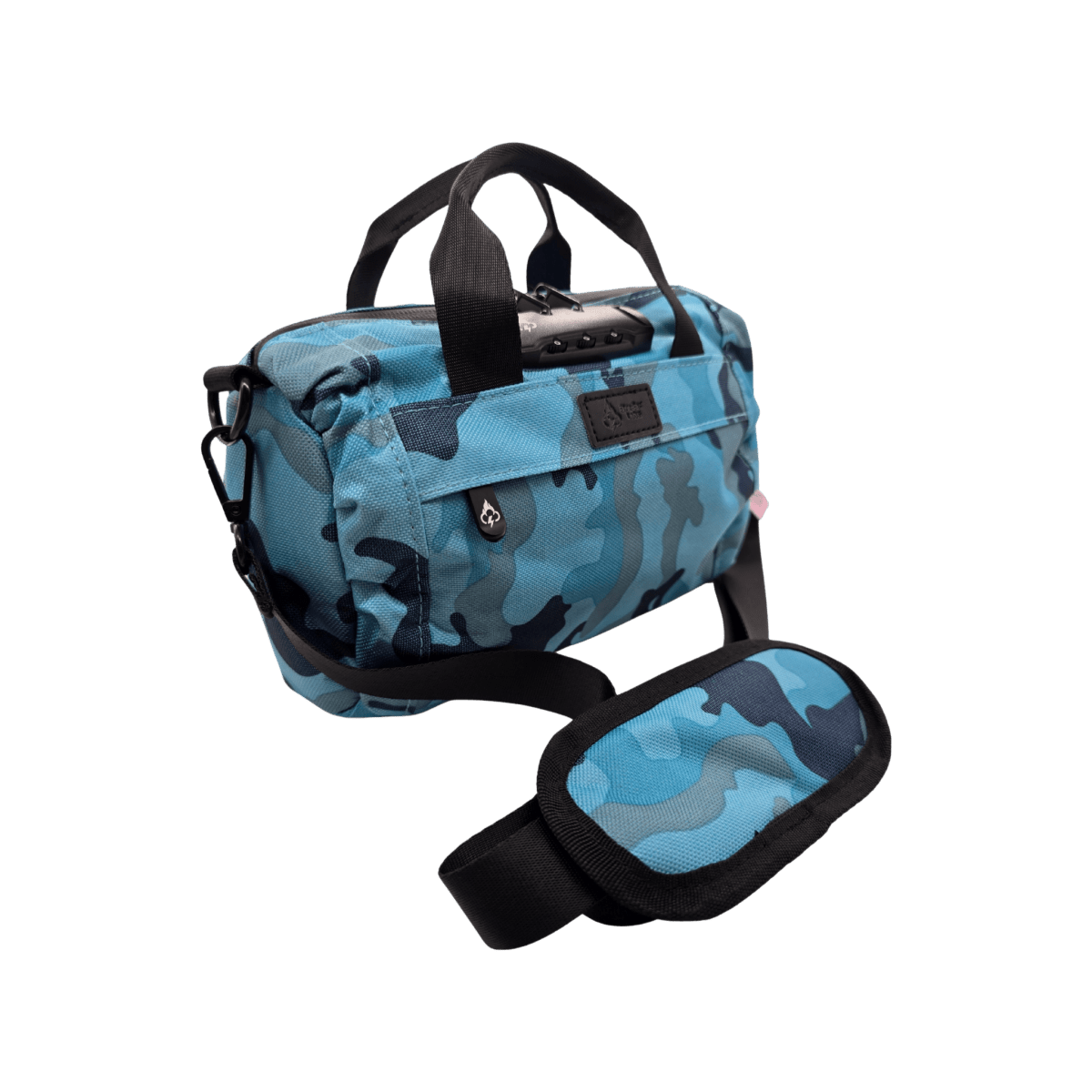 Smell Proof Mini Duffle Bag | Lockable | Carbon Lined