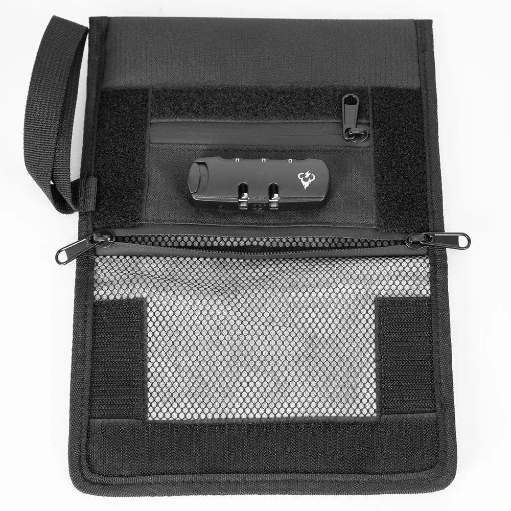 Smell Proof Travel Wallet | Slim Profile | Hidden Combo Lock