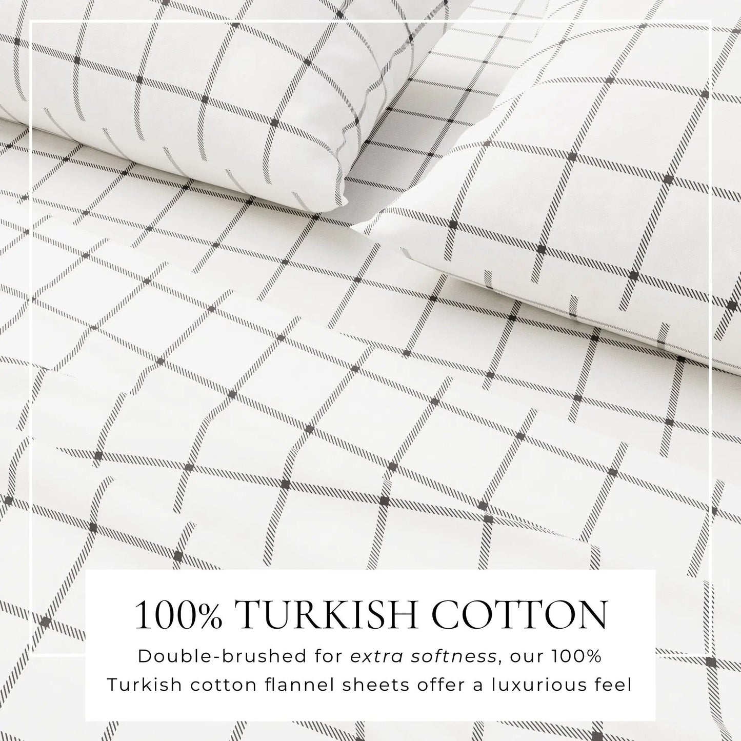 Turkish Cotton Flannel Sheet - Belle Collection from PriceLows™