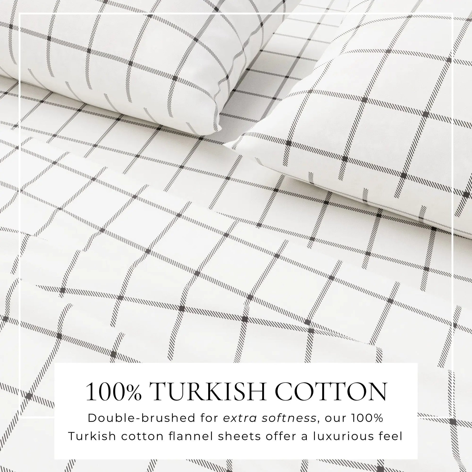 Turkish Cotton Flannel Sheet - Belle Collection from PriceLows™