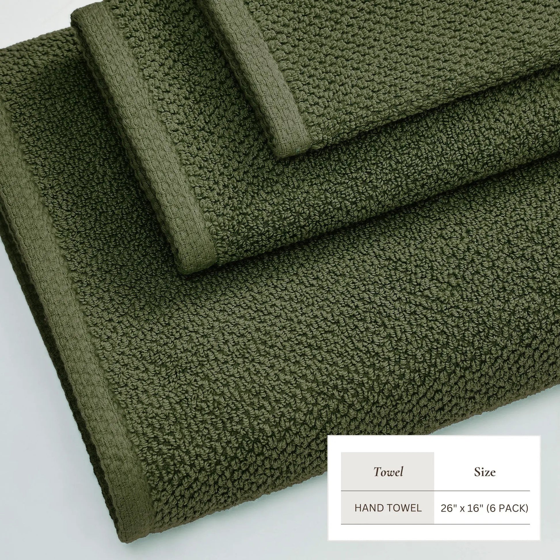 Cotton Textured Bath Towel Set - Acacia Collection from PriceLows™