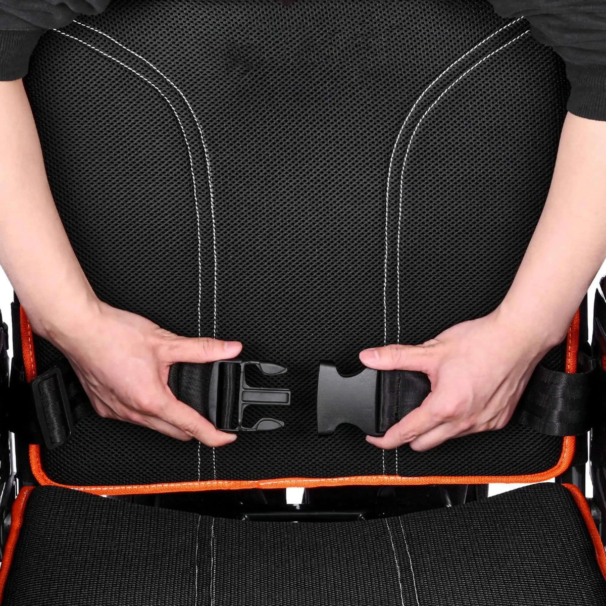 Foldable Electric Wheelchair | Lightweight Frame | One-Button Folding | 16 Inch Solid Tires