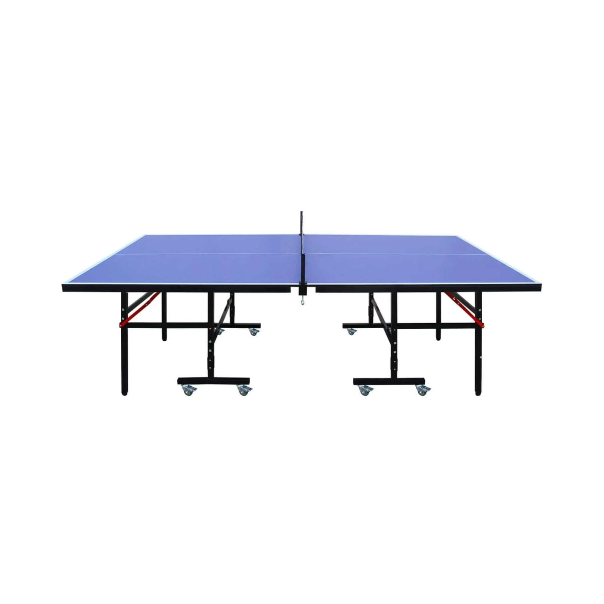 8FT Foldable Midsize Table Tennis Table Set With Paddles, Balls, And Net | 8 ft | Steel | Dining Room