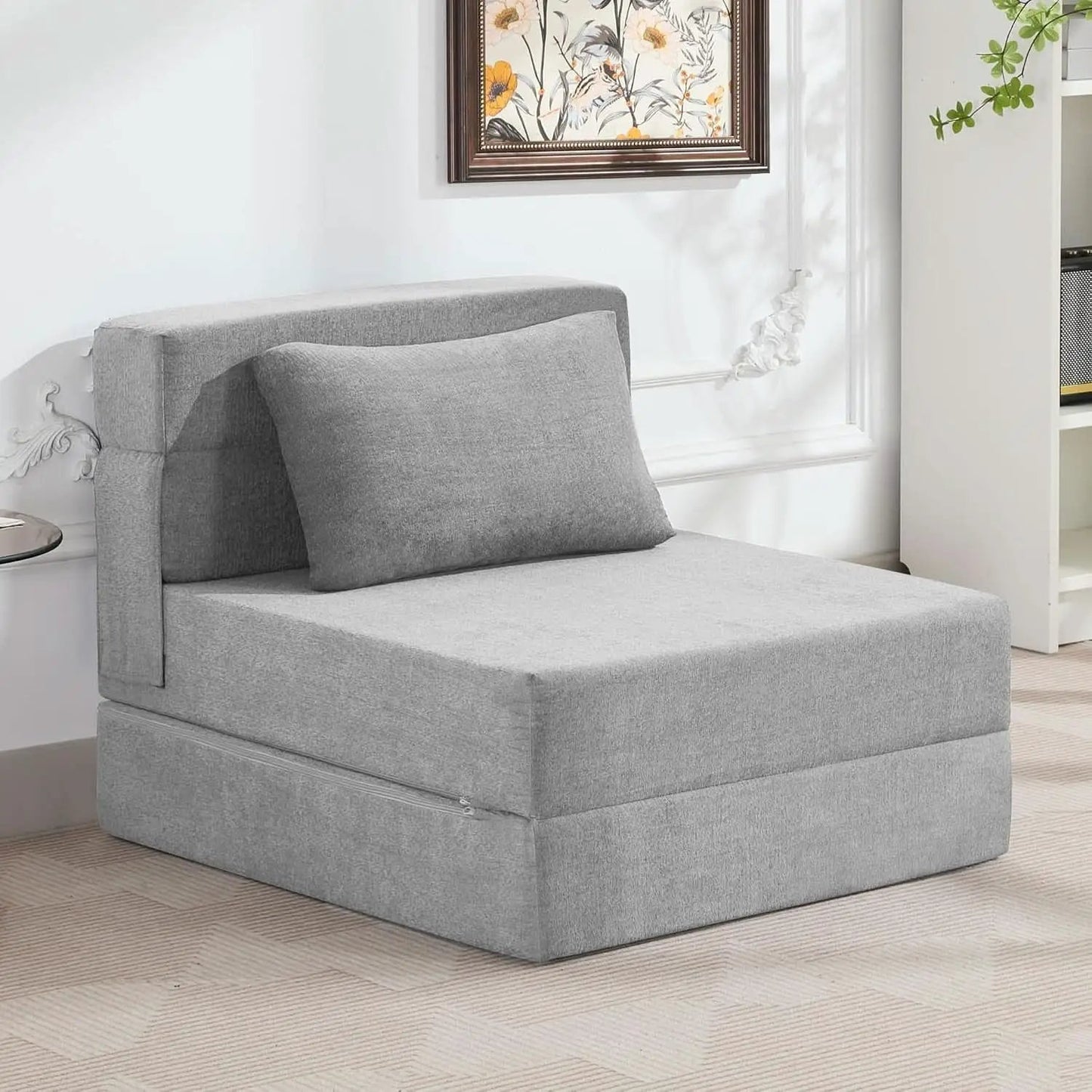 Folding Sofa Bed Convertible Couch with Memory Foam from PriceLows™