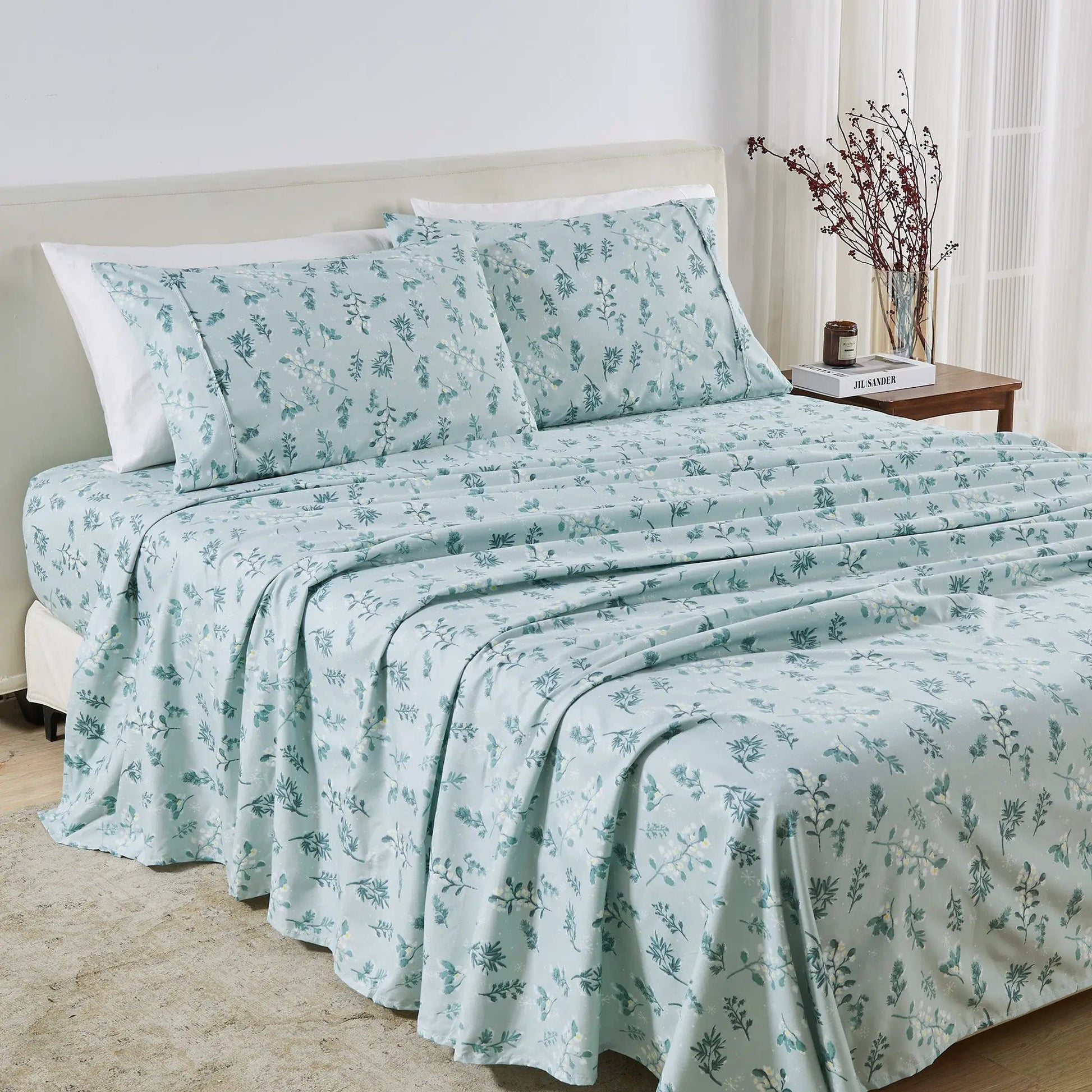 Watercolor Floral Sheet Set - Delia Collection from PriceLows™