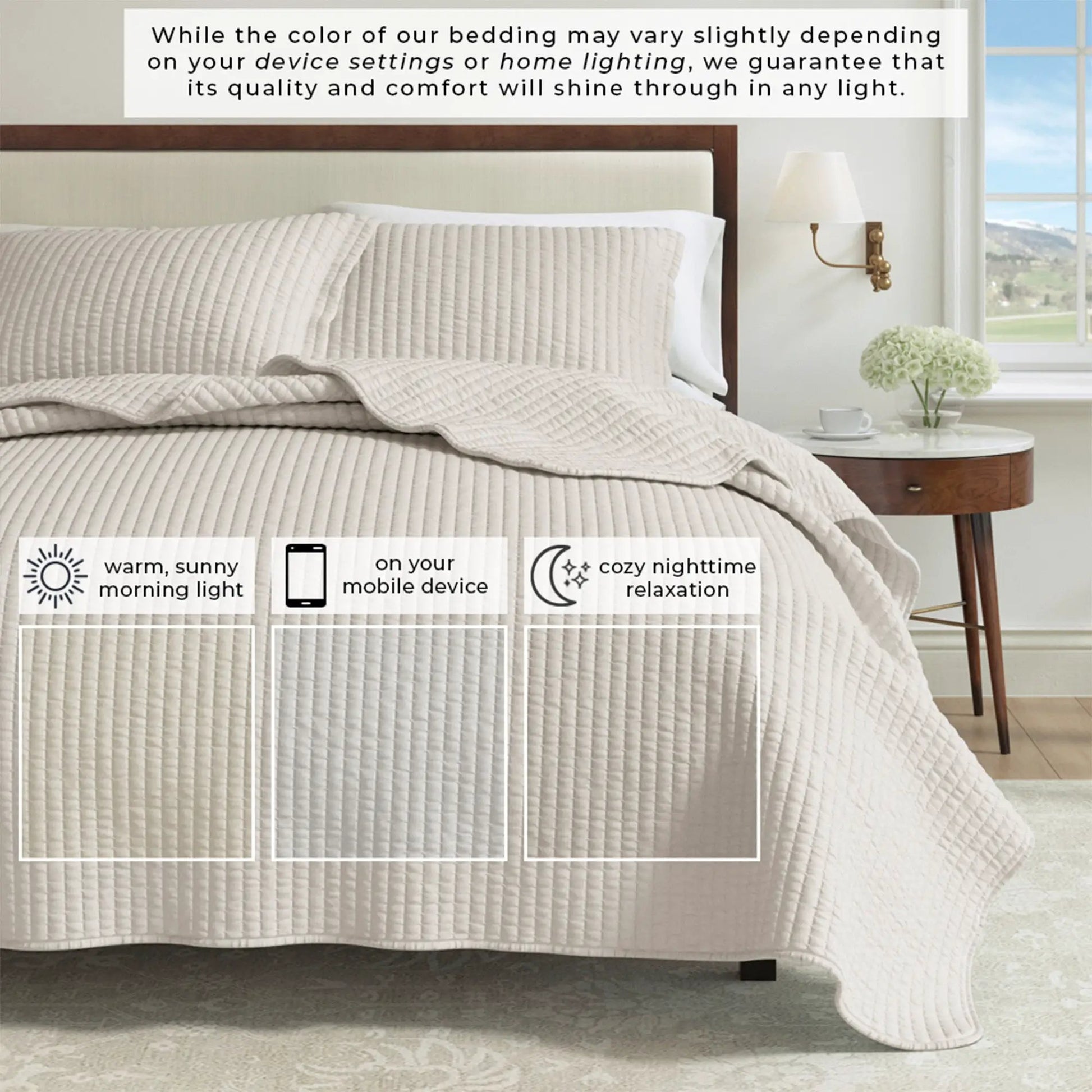 Solid Quilt - Alicia Collection from PriceLows™