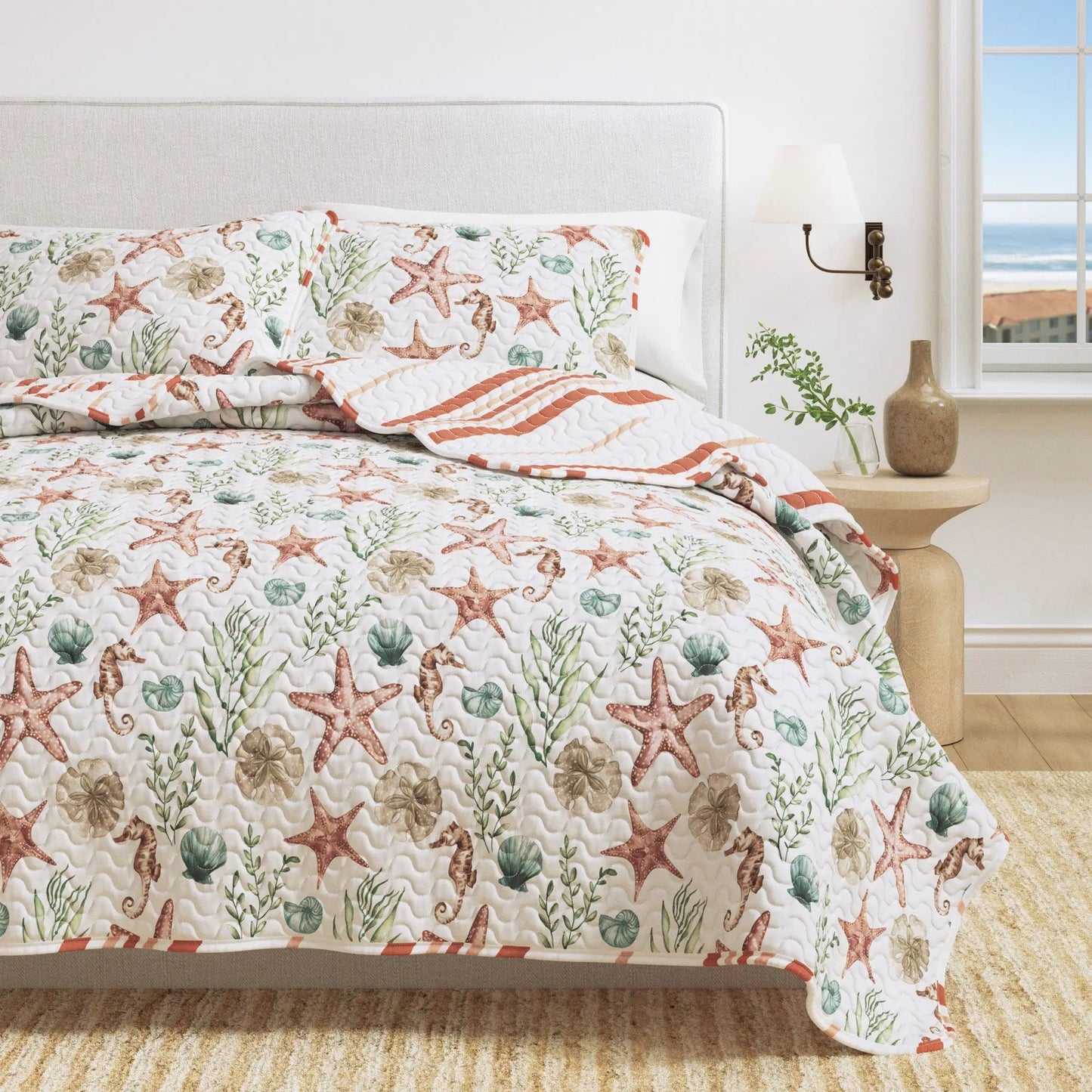 Castaway Coastal Quilt Set from PriceLows™