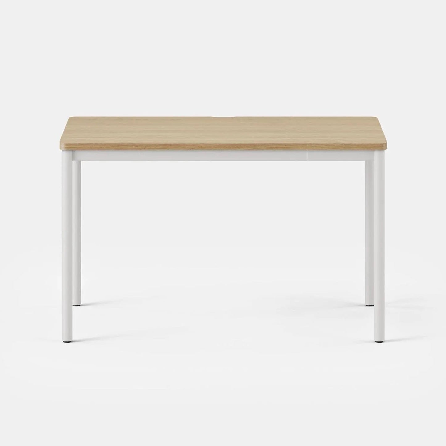 Functional Home Office Desk with Rounded Corners and Cable Notch from PriceLows™
