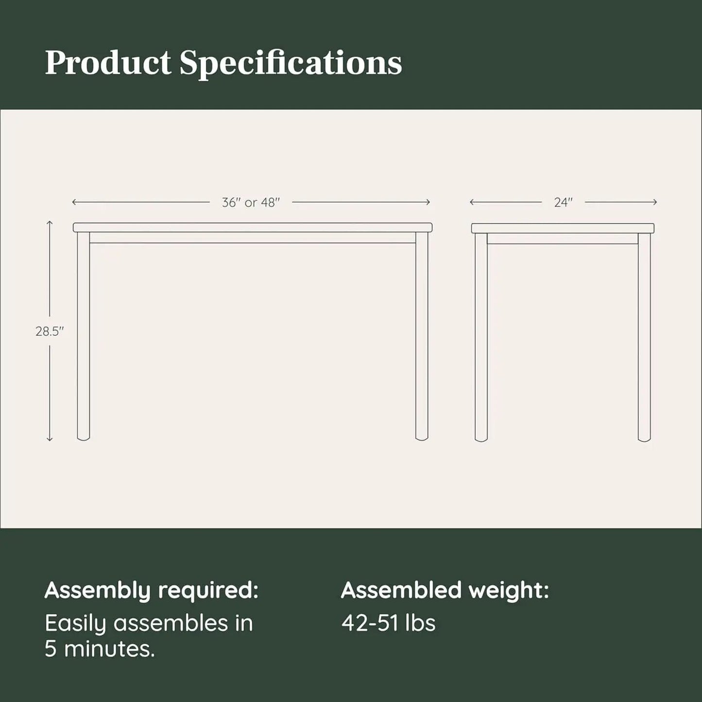 Functional Home Office Desk with Rounded Corners and Cable Notch from PriceLows™
