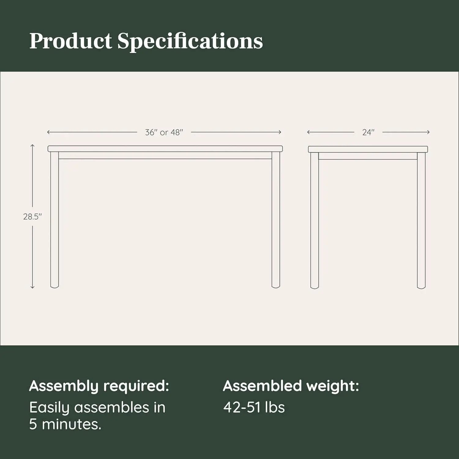 Functional Home Office Desk with Rounded Corners and Cable Notch from PriceLows™