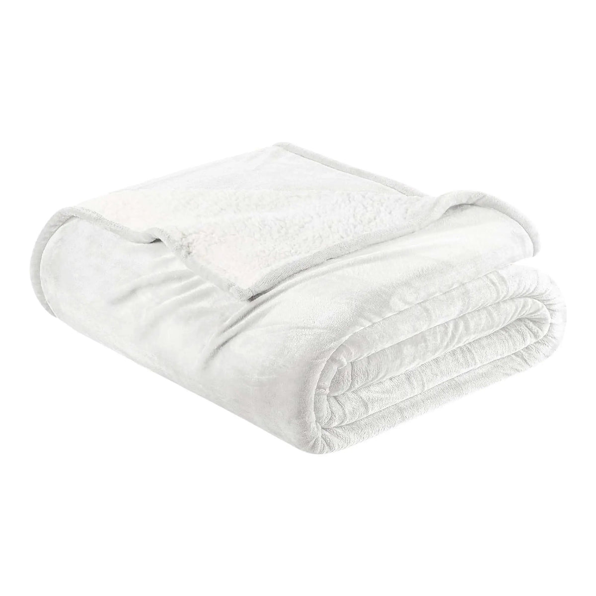 Velvet Plush Sherpa Bed Blanket - Sherpa Fleece Collection from PriceLows™