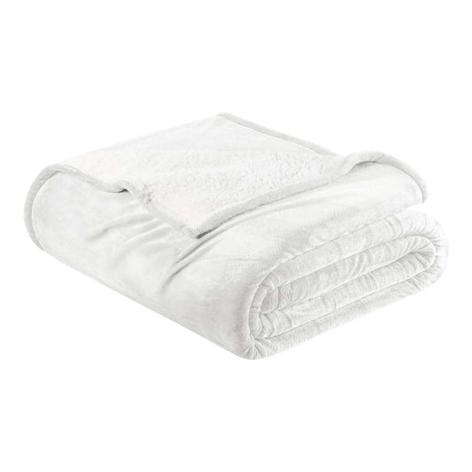 Velvet Plush Sherpa Bed Blanket - Sherpa Fleece Collection from PriceLows™
