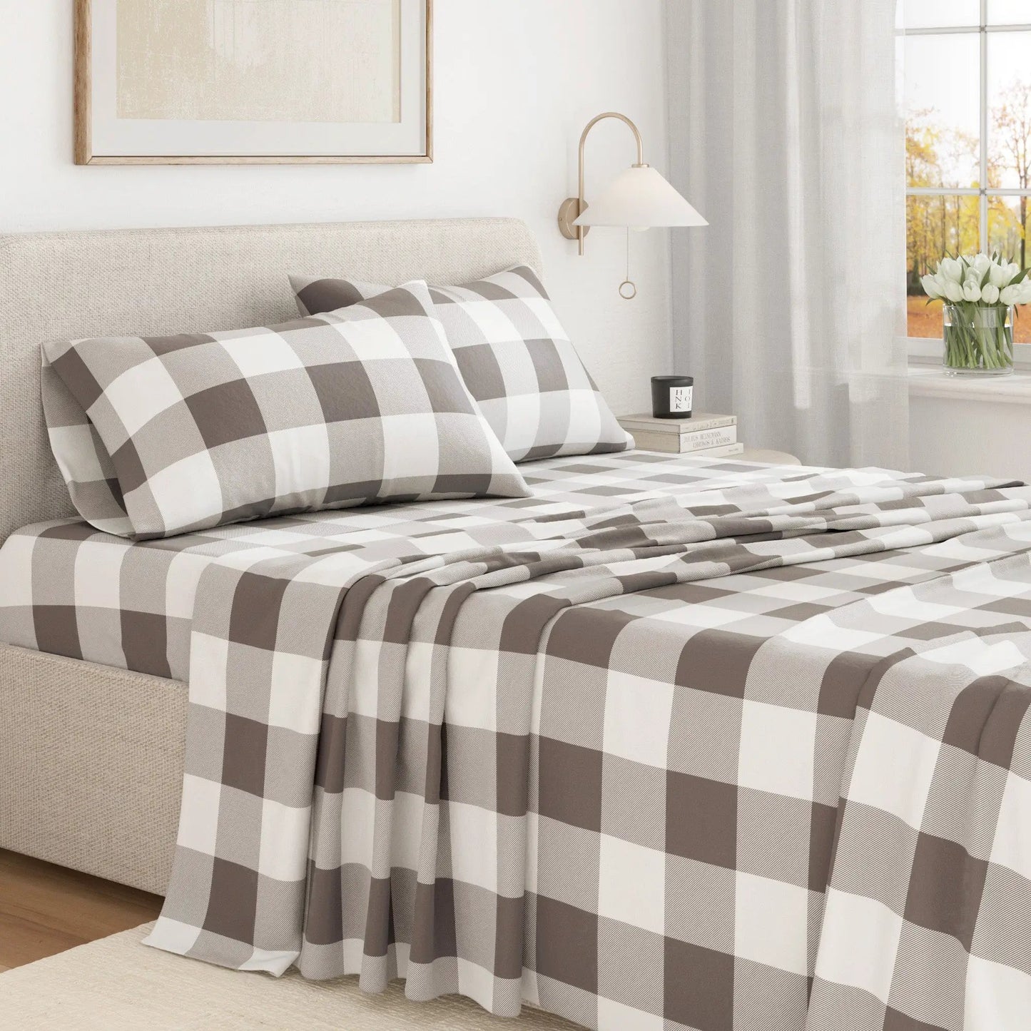 Turkish Cotton Flannel Sheet - Belle Collection from PriceLows™