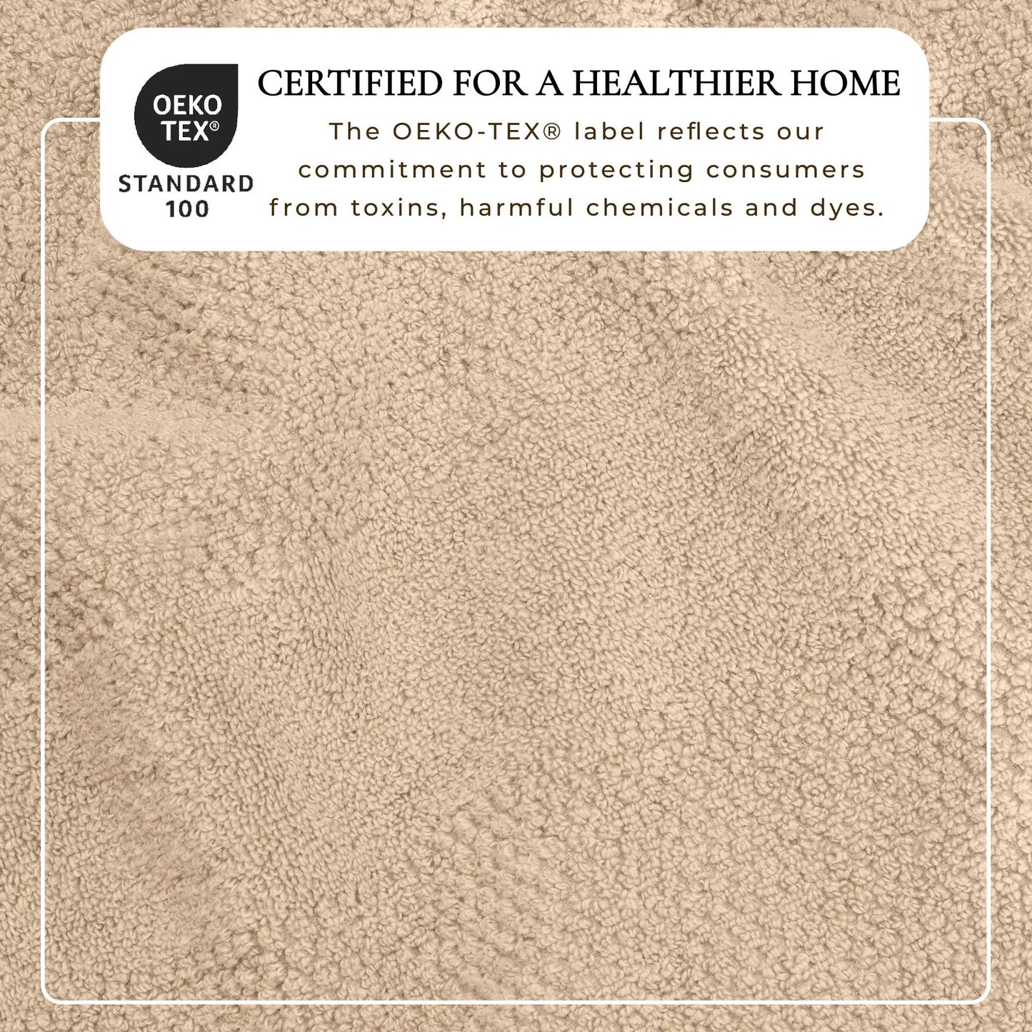 100% Cotton Woven Texture Bath Towel Set - Marbella Collection from PriceLows™
