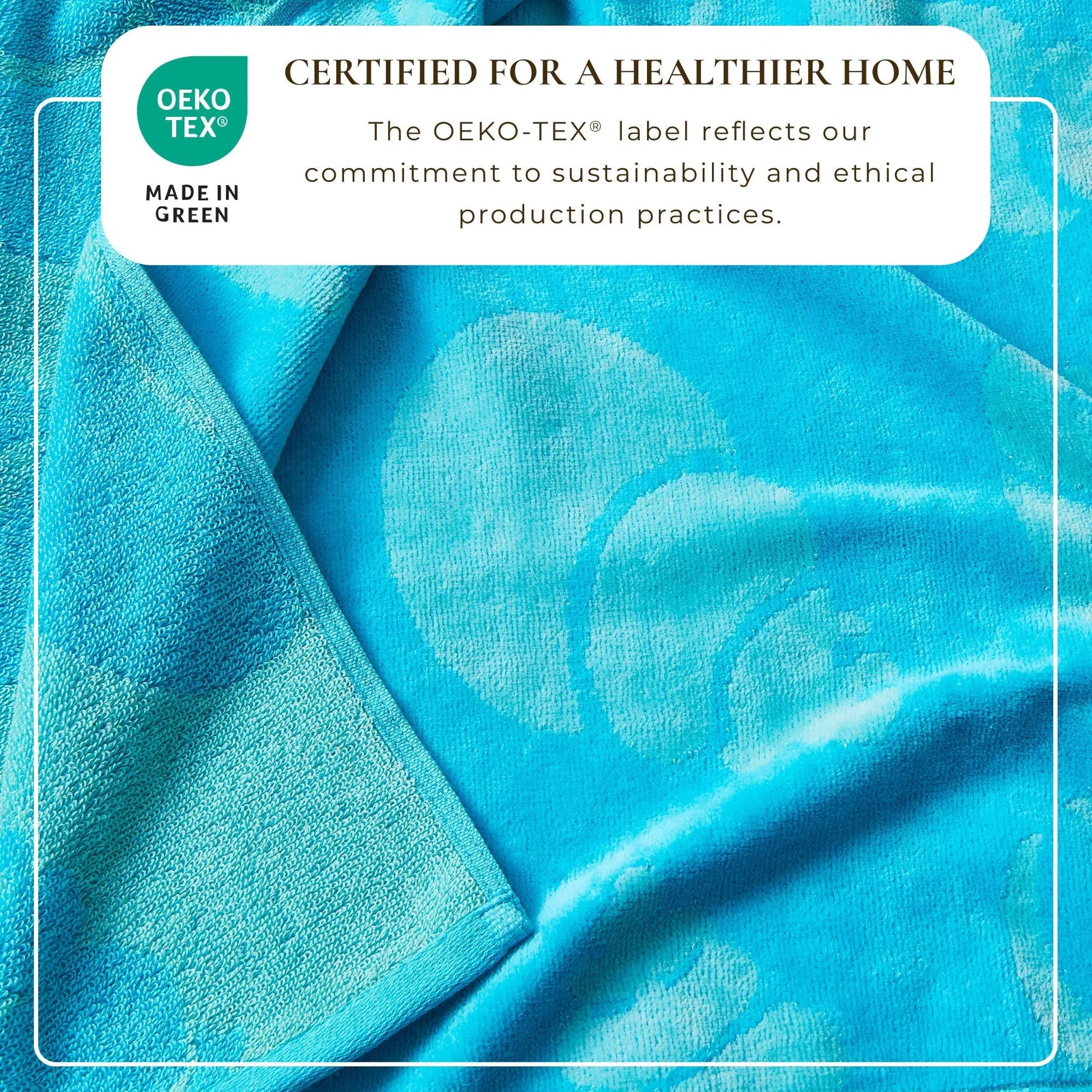 Cotton Velour Beach Towel - Maui Collection from PriceLows™