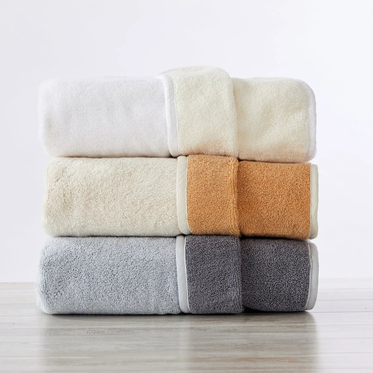 4 Pack Two-Toned Hand Towel - Vanessa Collection from PriceLows™