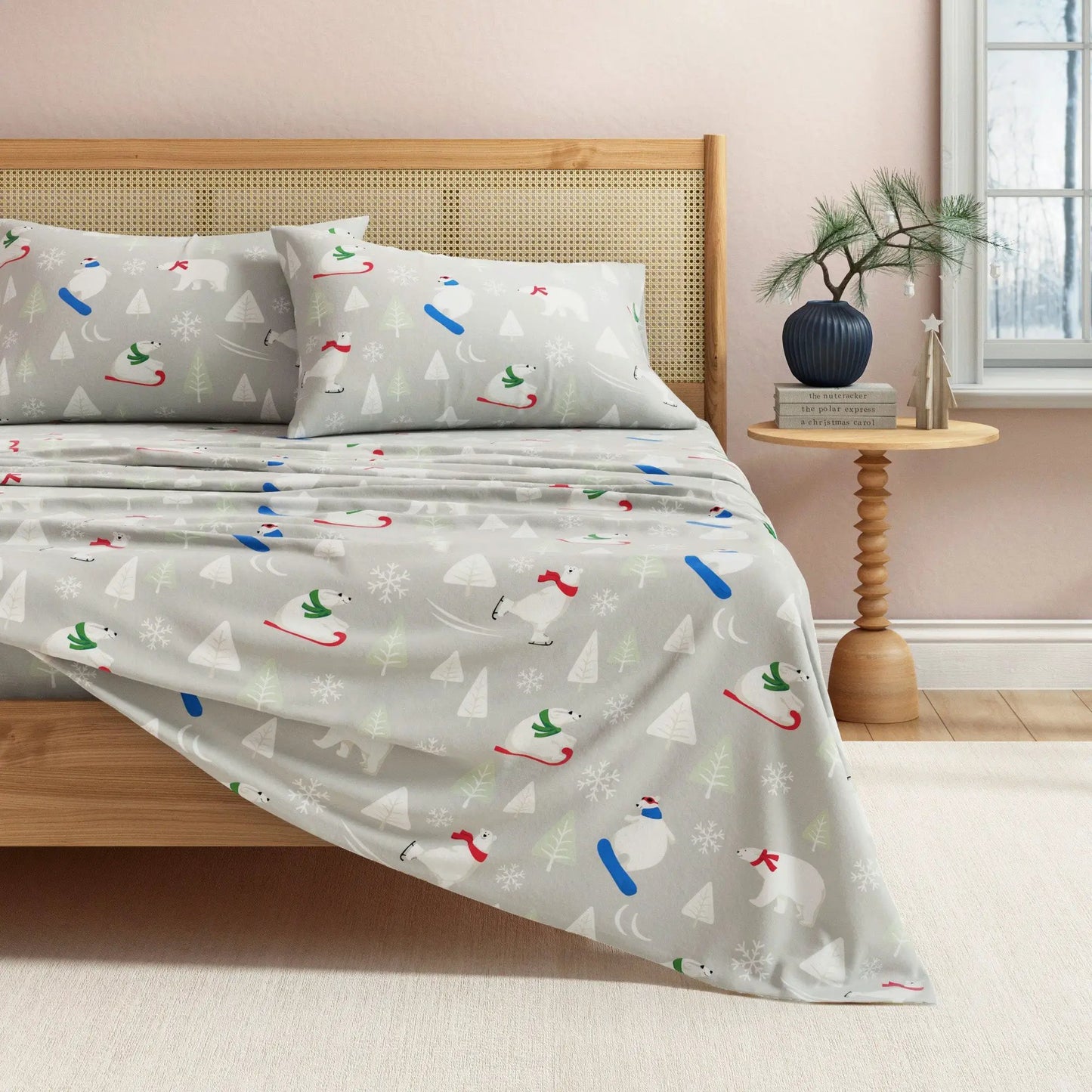 Turkish Cotton Flannel Sheet - Stratton Collection from PriceLows™