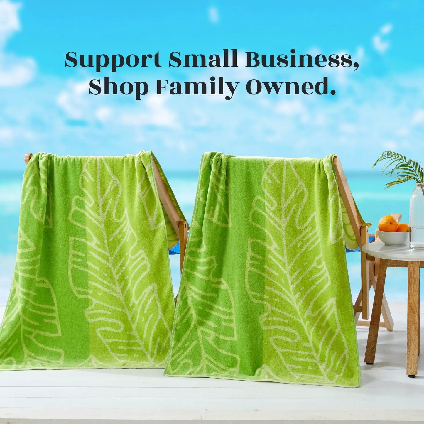 2 Pack Vibrant Beach Towels - Boca Collection from PriceLows™