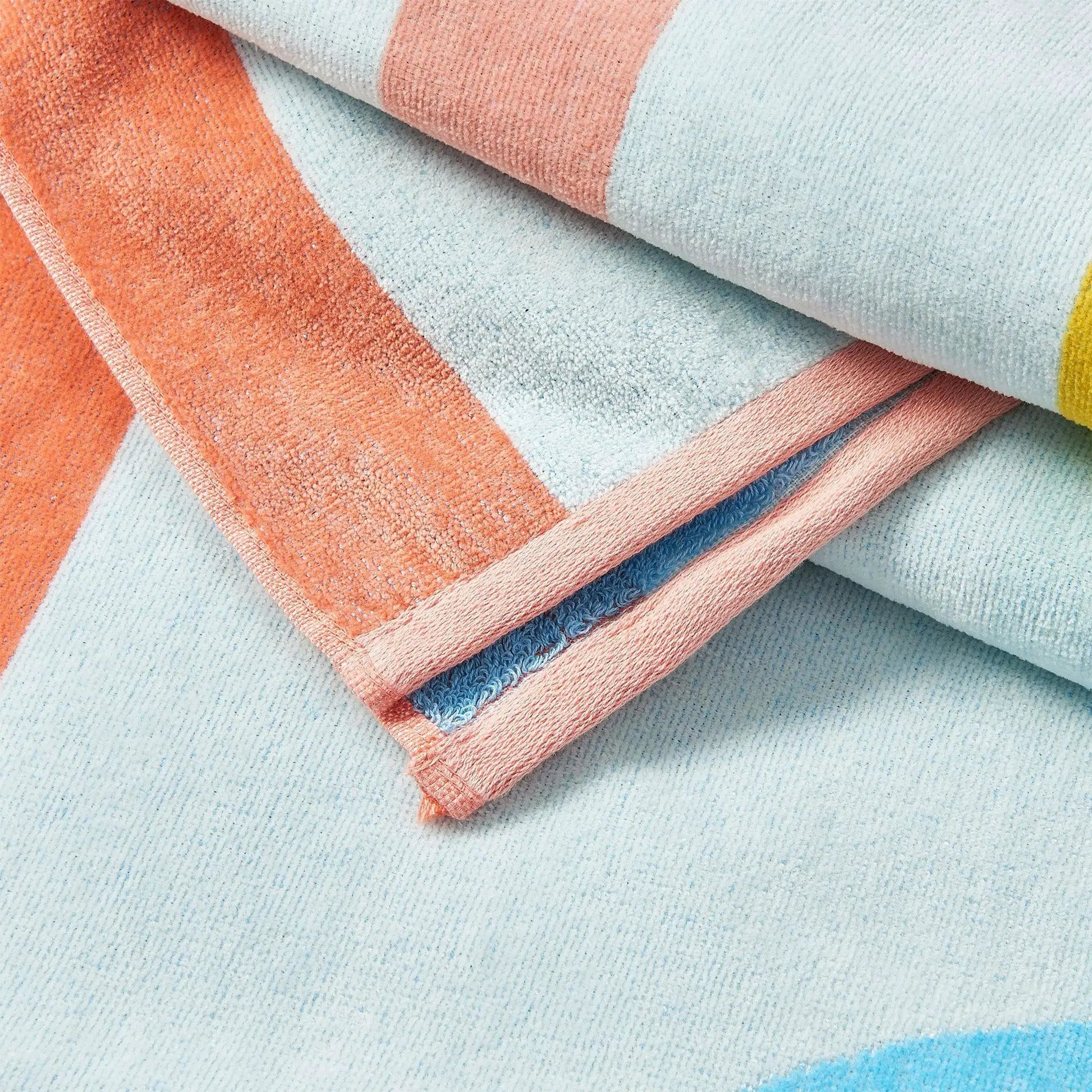 2 Pack Vibrant Beach Towels - Boca Collection from PriceLows™