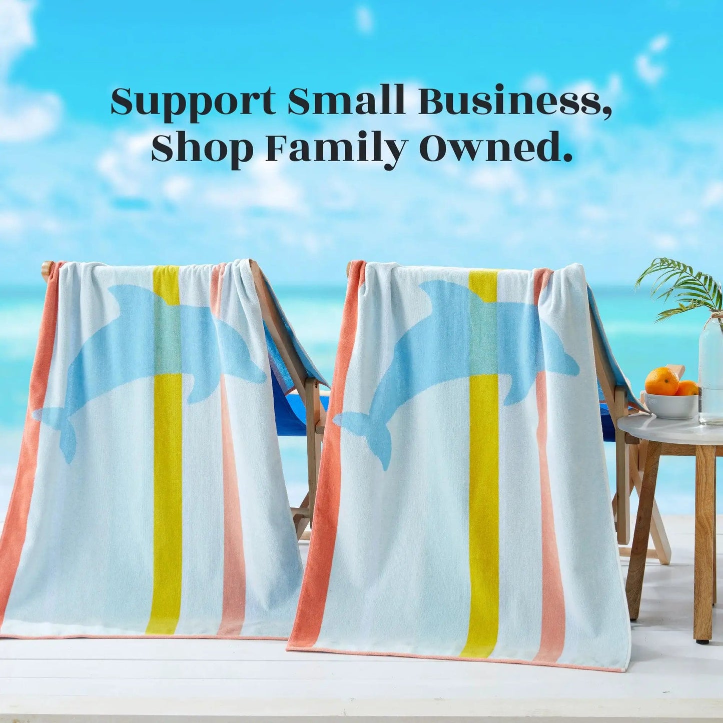 2 Pack Vibrant Beach Towels - Boca Collection from PriceLows™