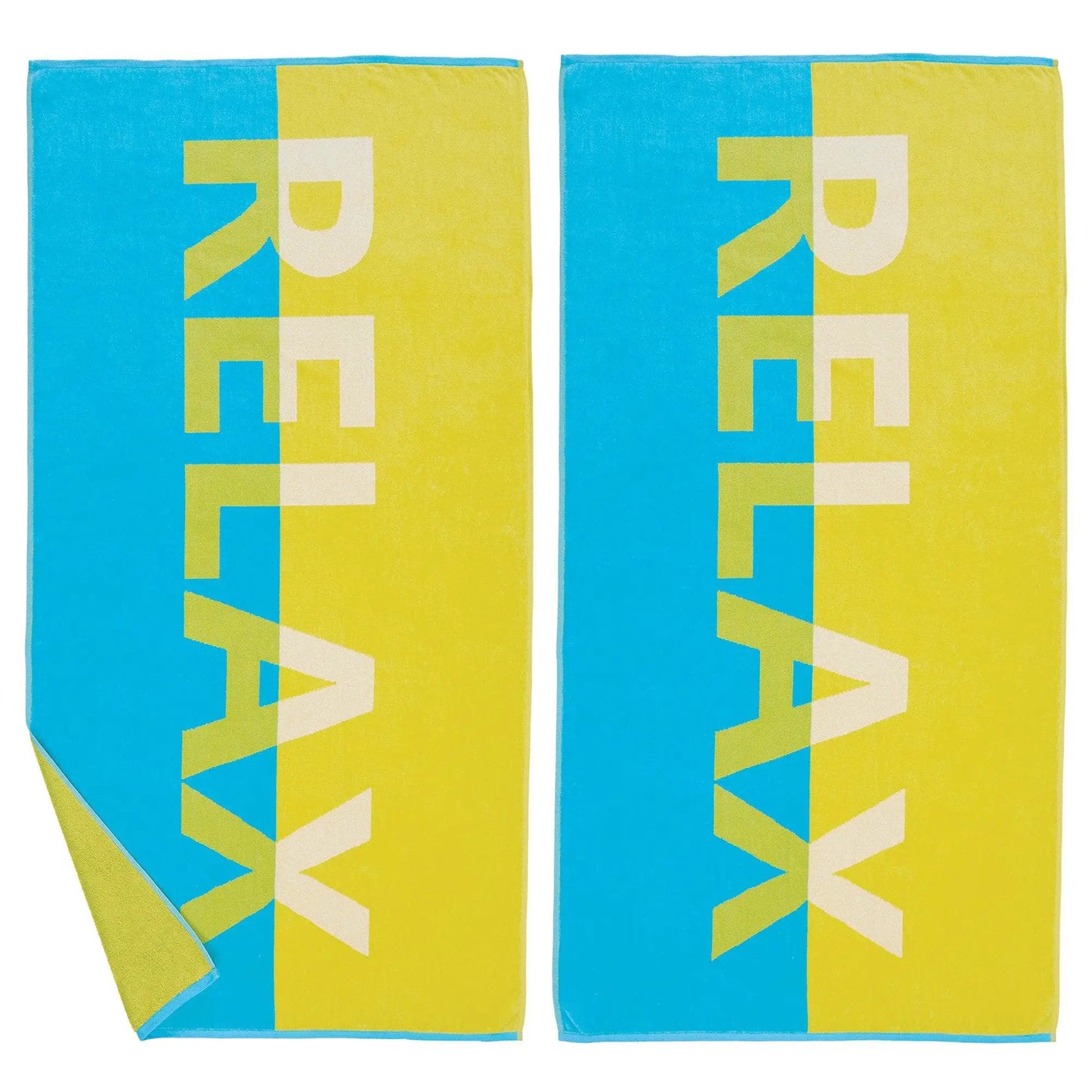 2 Pack Vibrant Beach Towels - Boca Collection from PriceLows™