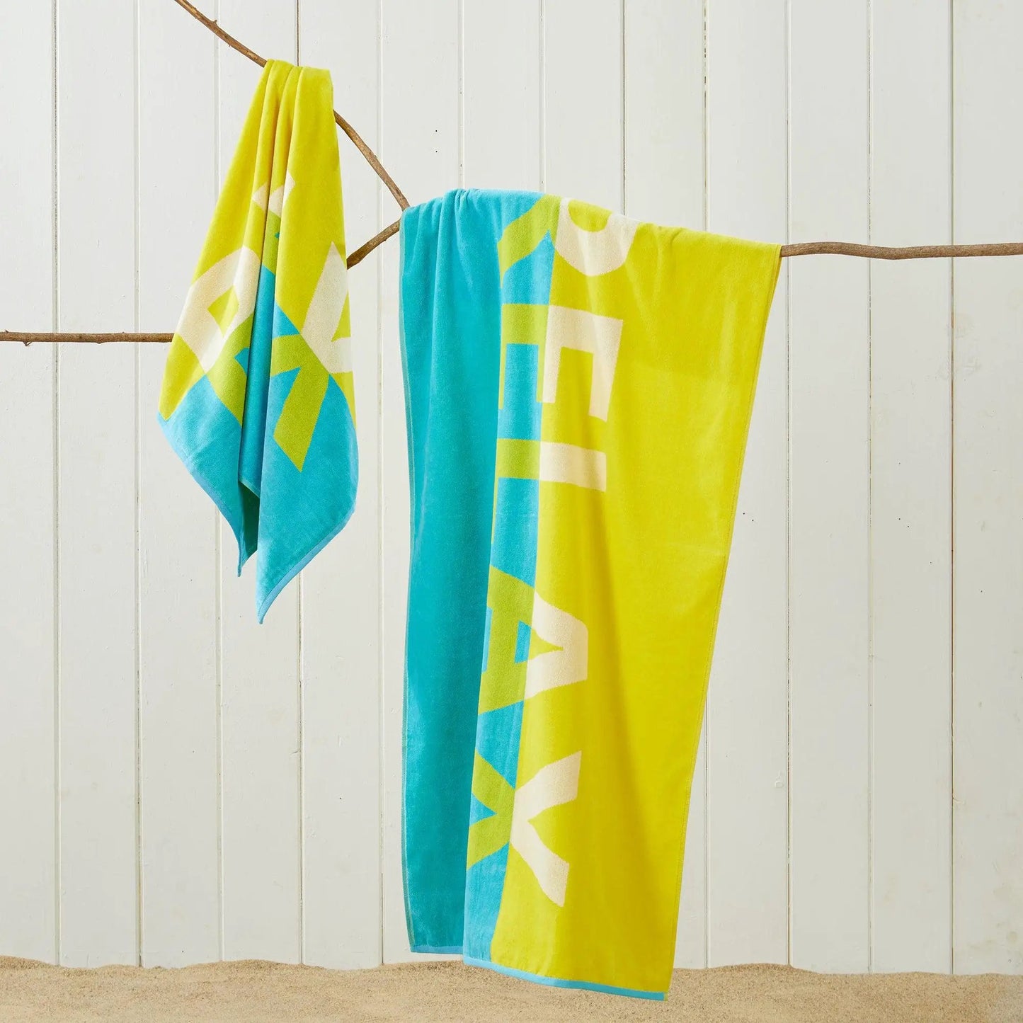 2 Pack Vibrant Beach Towels - Boca Collection from PriceLows™