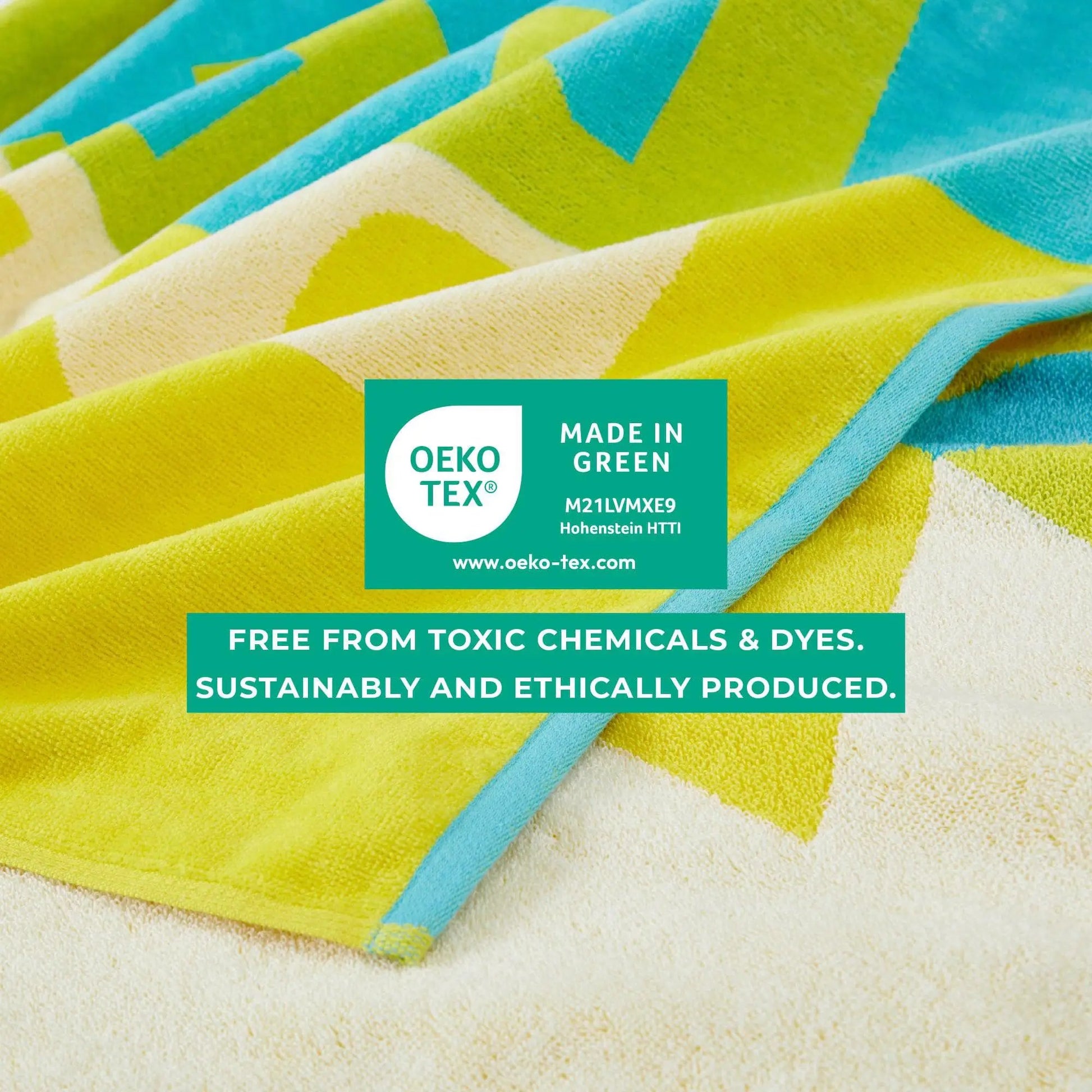 2 Pack Vibrant Beach Towels - Boca Collection from PriceLows™