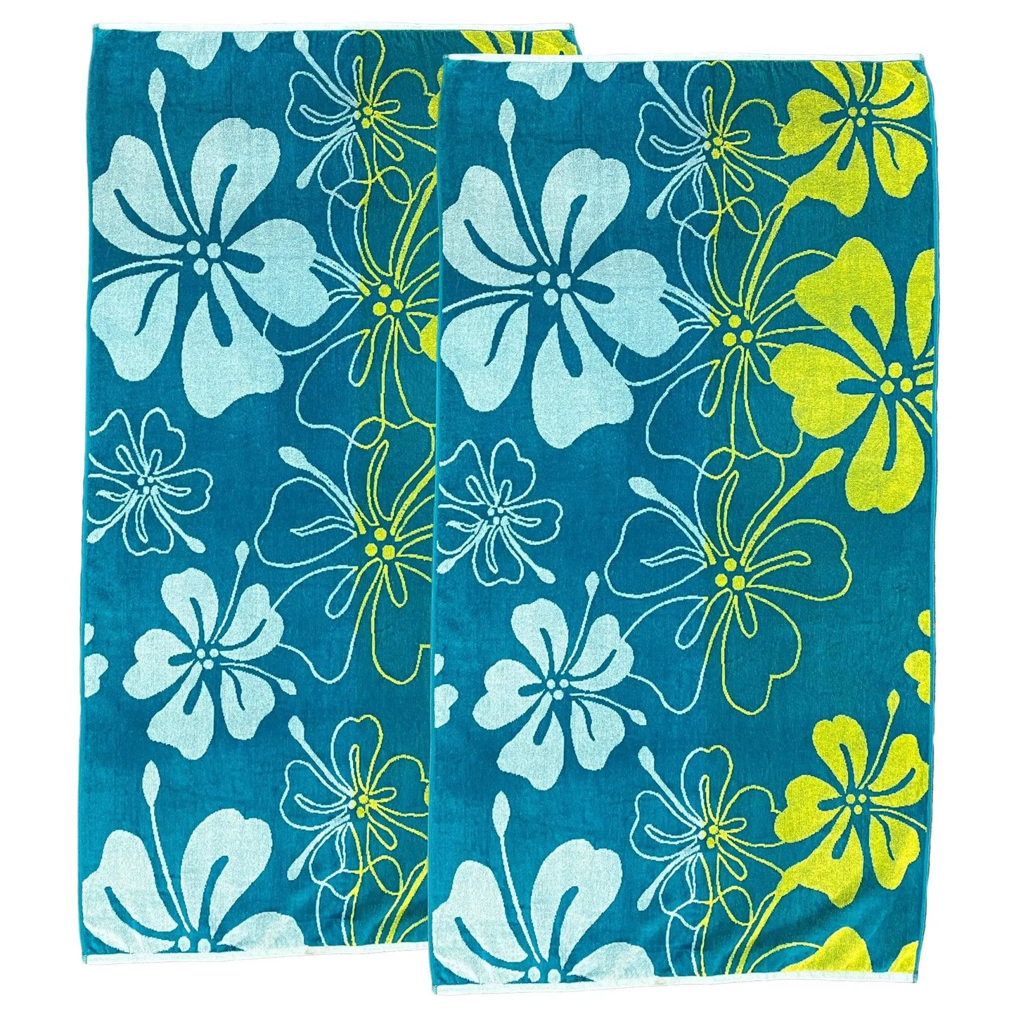 2 Pack Vibrant Beach Towels - Boca Collection from PriceLows™