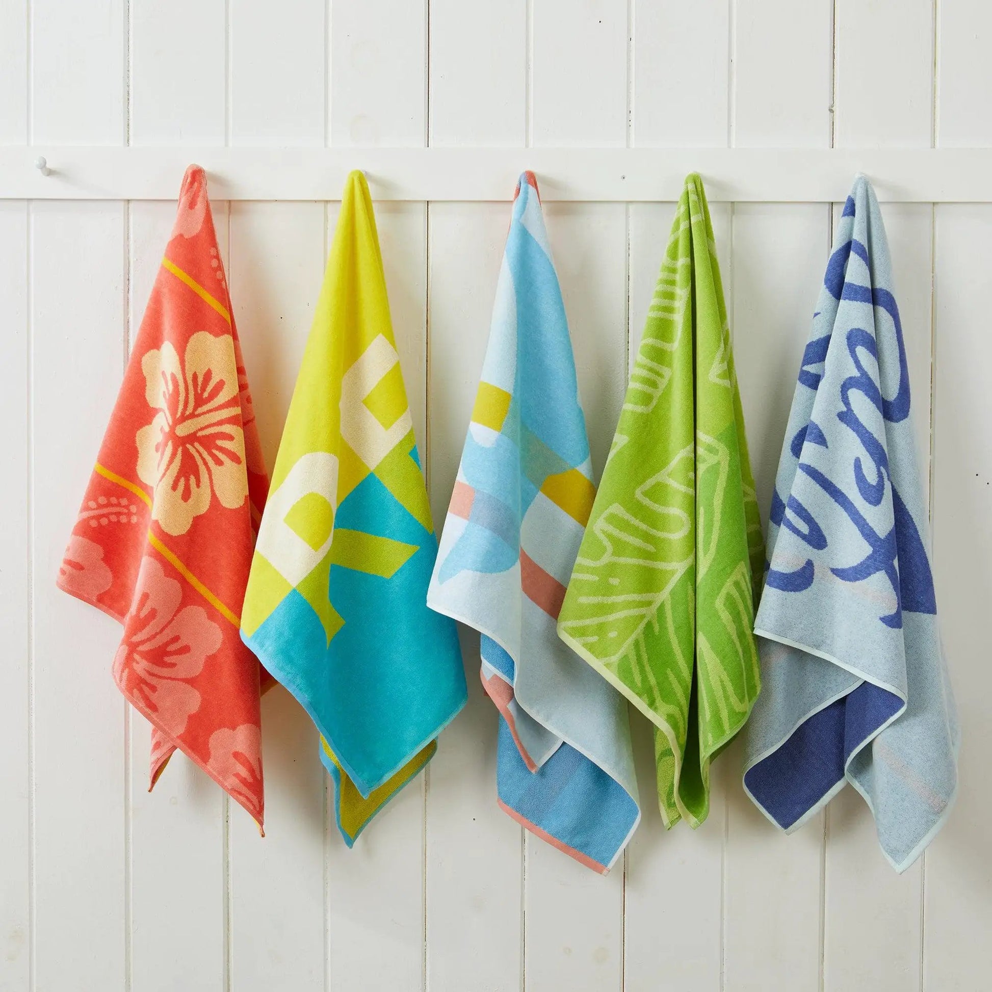 2 Pack Vibrant Beach Towels - Boca Collection from PriceLows™