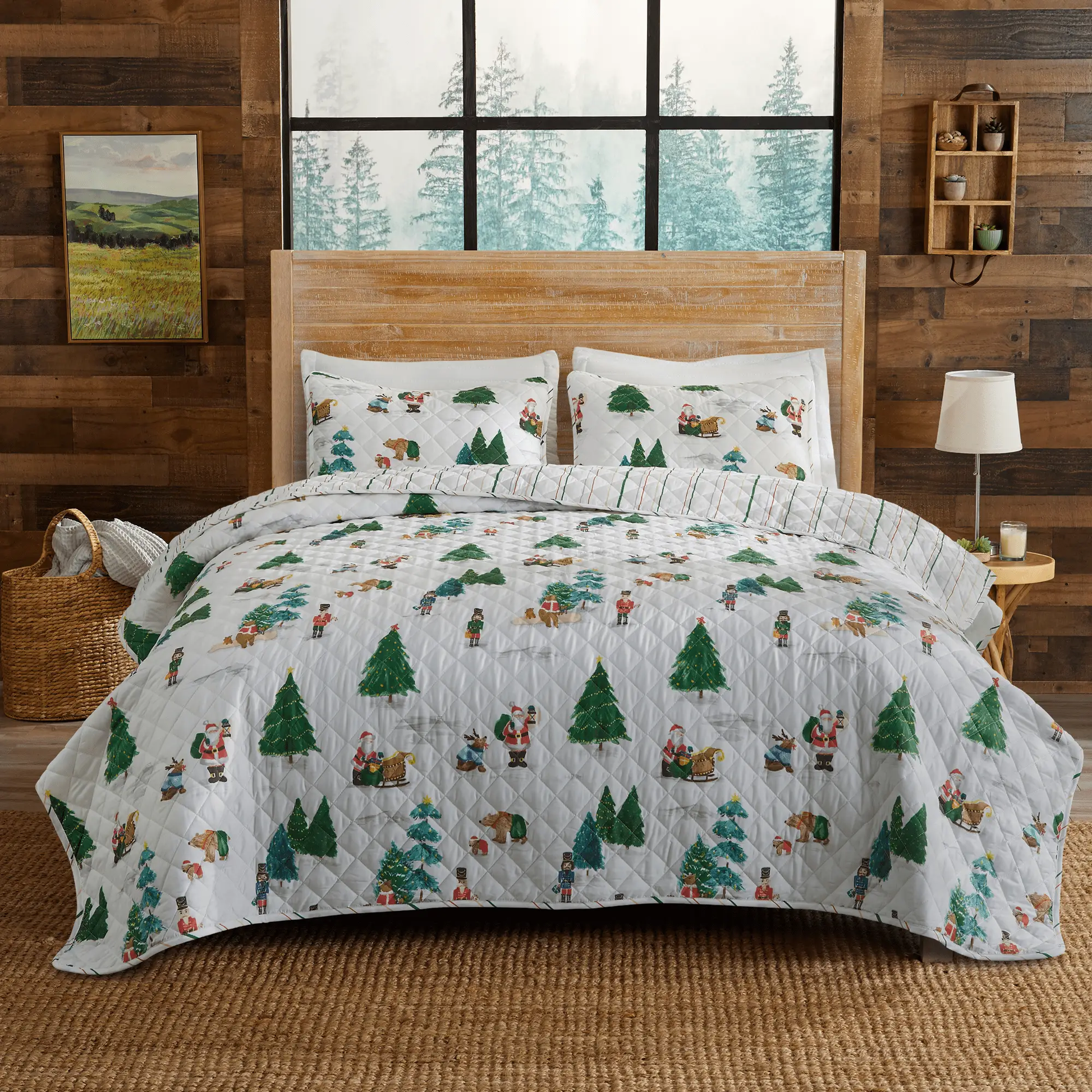 Christmas Quilt - Mittens Collection from PriceLows™