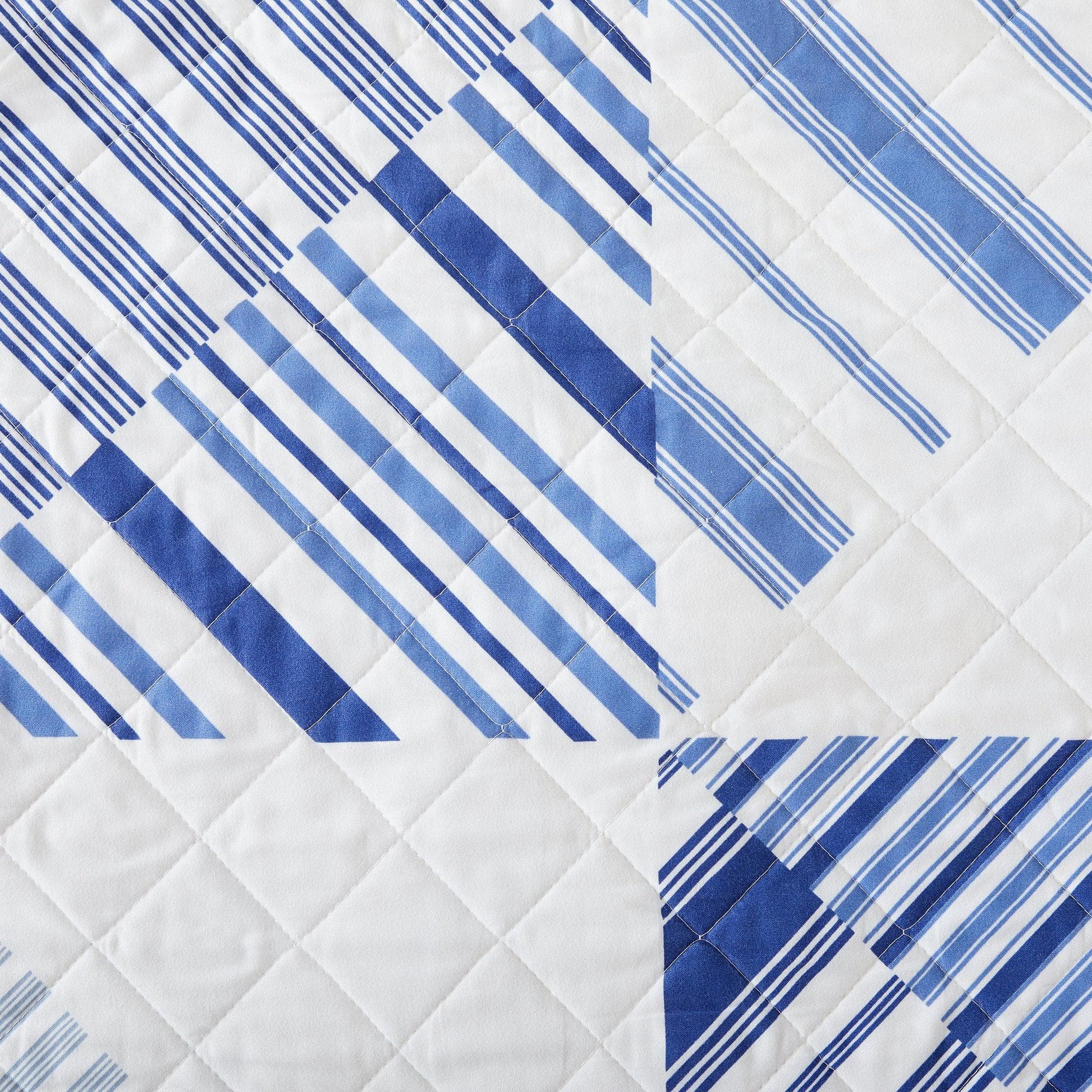 Navy Stripe Quilt - Midnight Bay Collection from PriceLows™