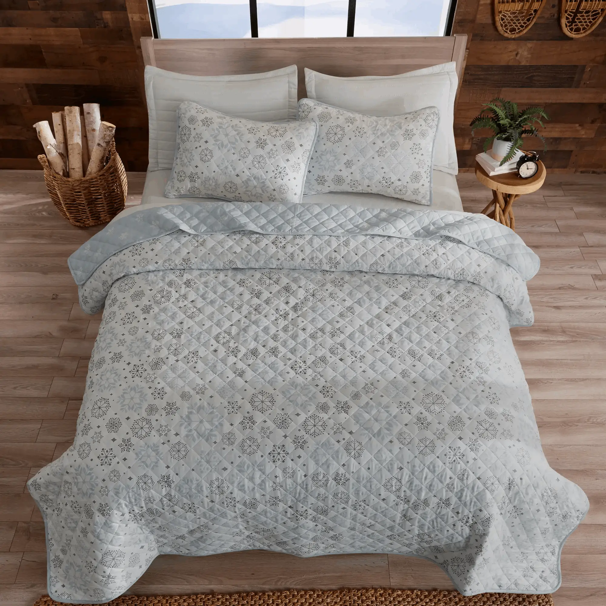 Snowflake Quilt - Nova Collection from PriceLows™