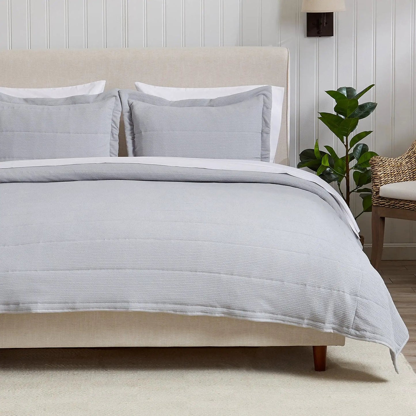 Textured Striped Quilt Set - Ellie Collection from PriceLows™