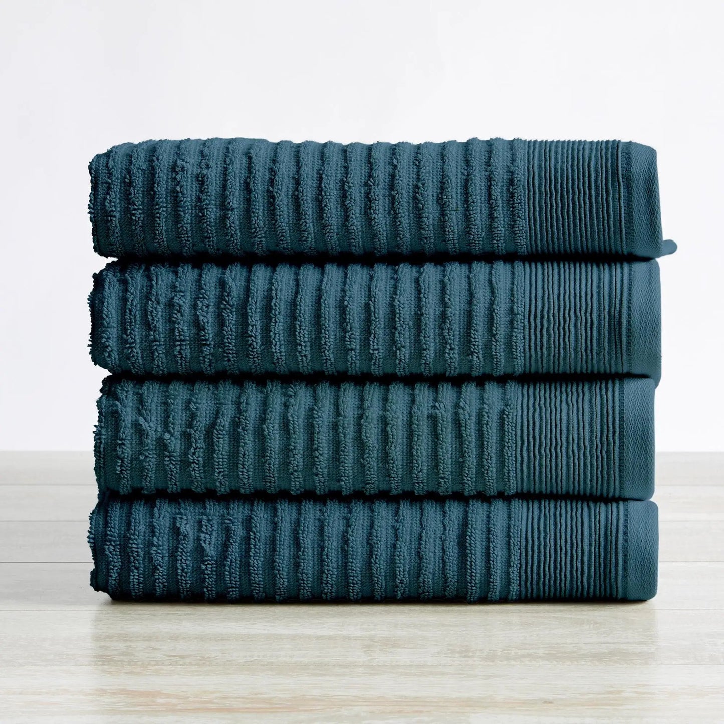 4 Pack Ribbed Hand Towels - Rori Collection from PriceLows™