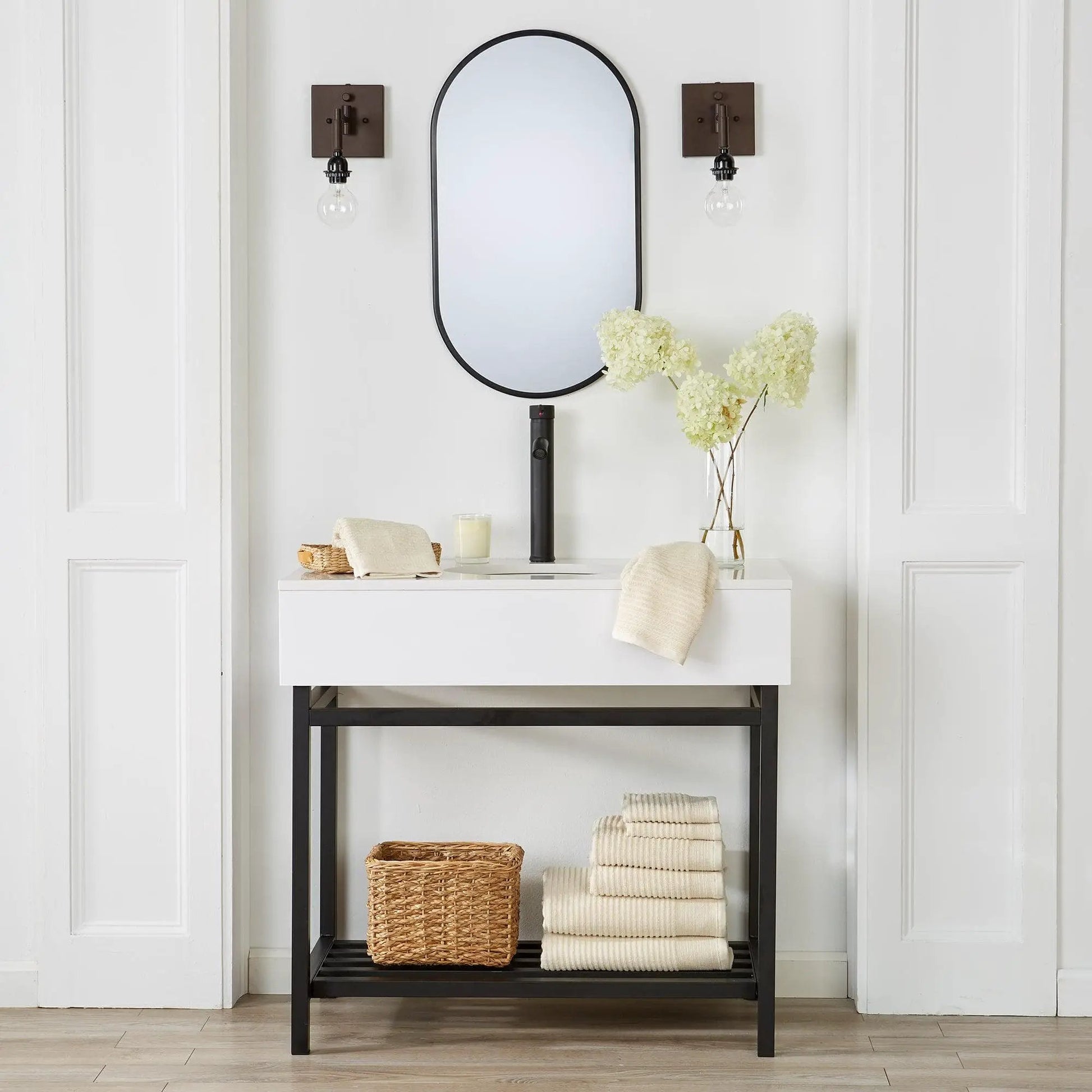 4 Pack Ribbed Hand Towels - Rori Collection from PriceLows™