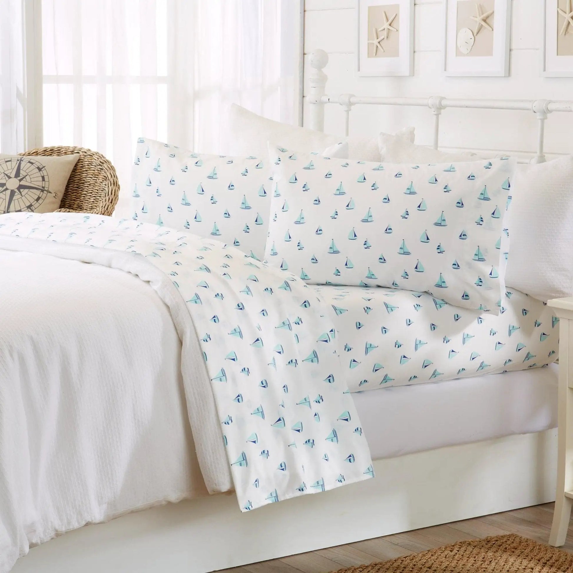 Coastal Printed Sheet Set - Newport Collection from PriceLows™