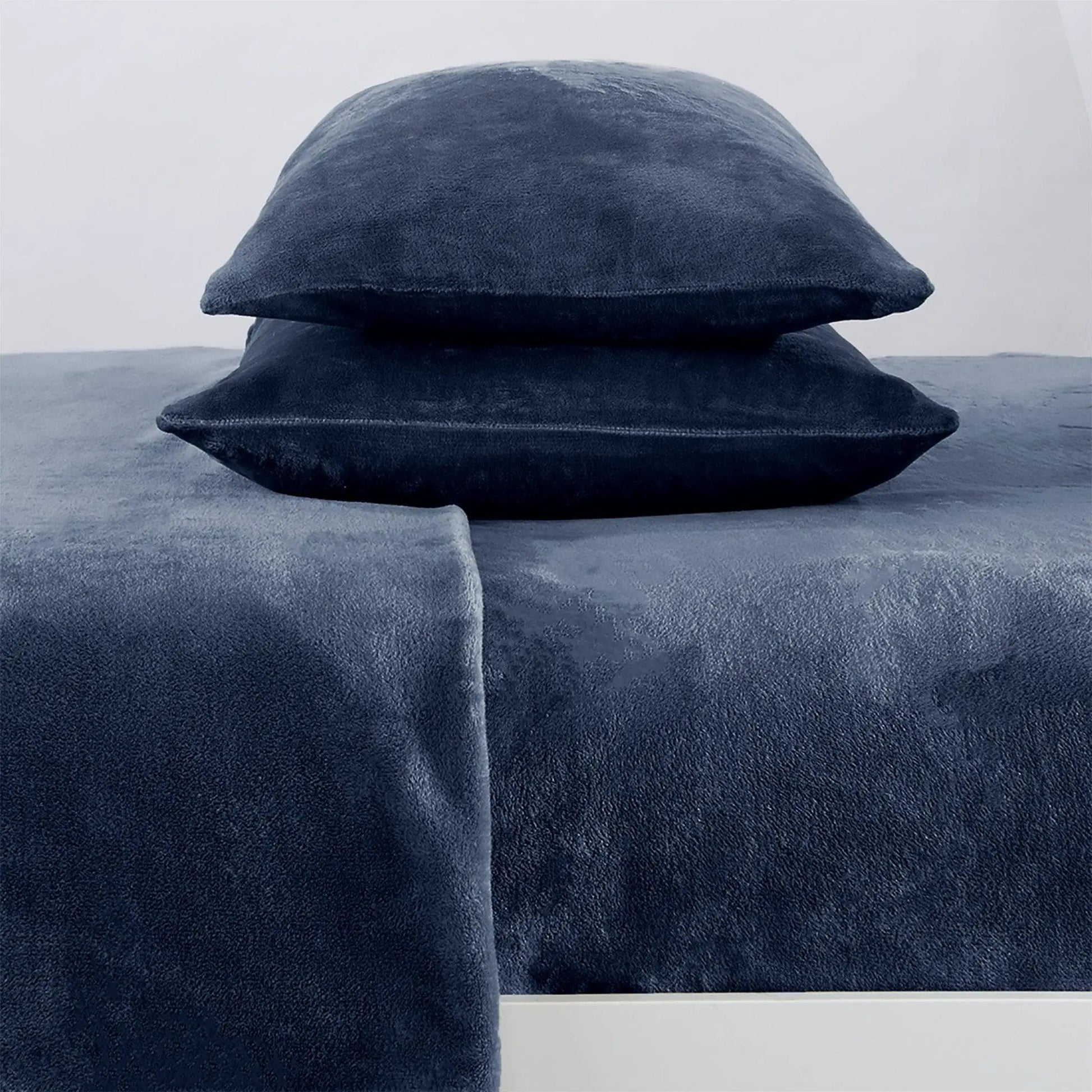 Solid Jewel-Toned Plush Sheet - Velvet Luxe Collection from PriceLows™