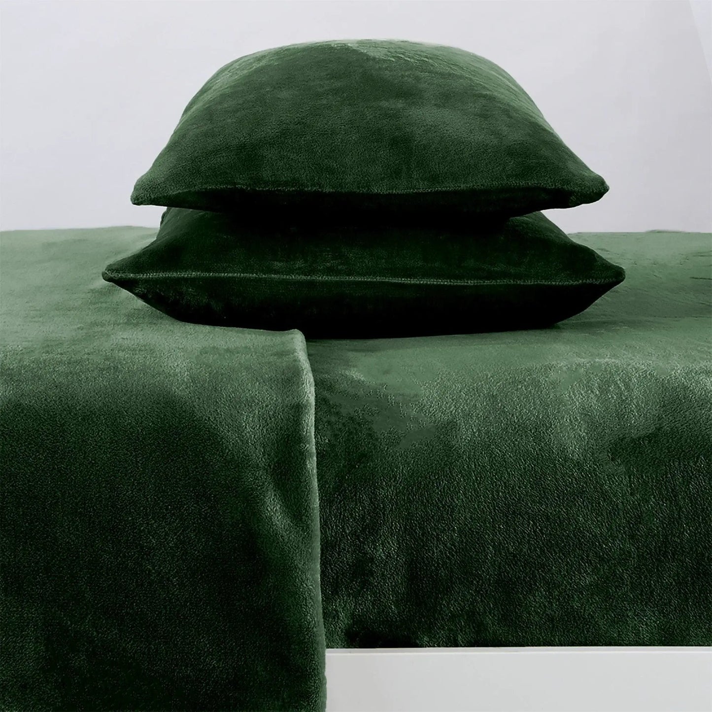 Solid Jewel-Toned Plush Sheet - Velvet Luxe Collection from PriceLows™