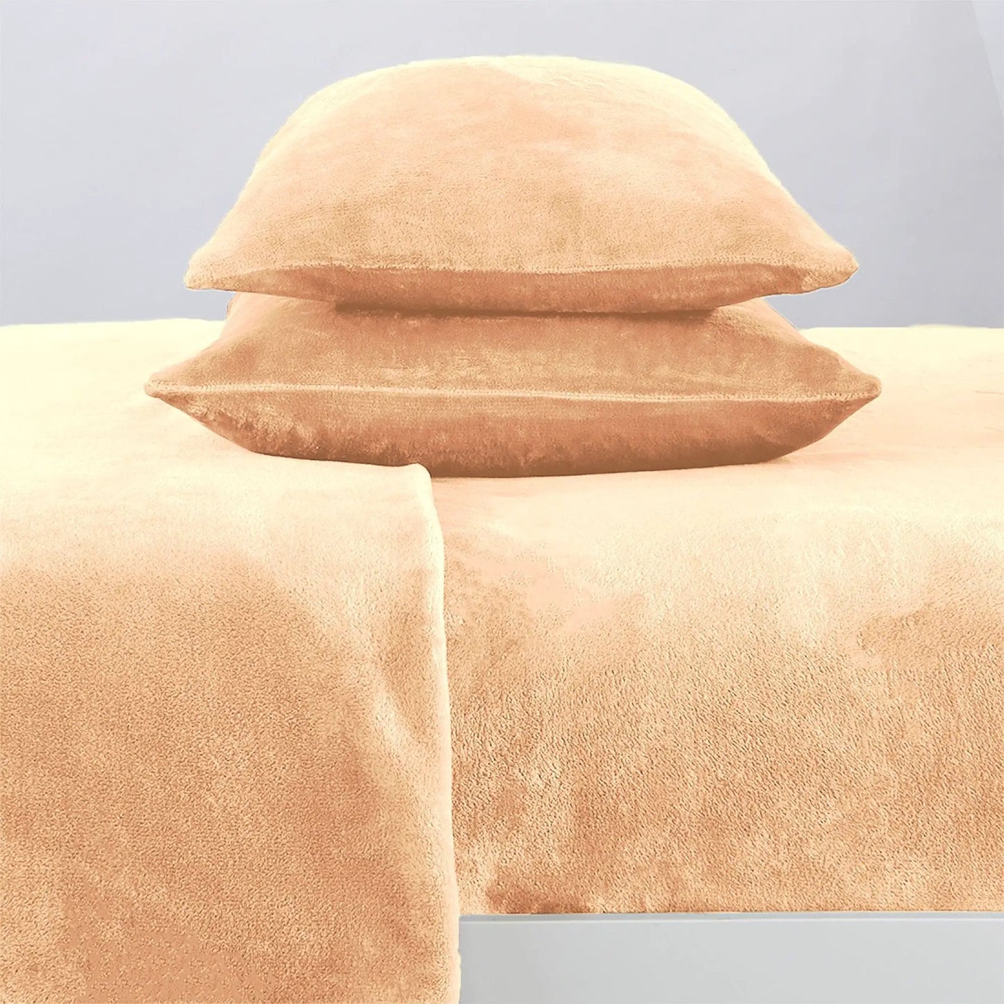 Solid Jewel-Toned Plush Sheet - Velvet Luxe Collection from PriceLows™