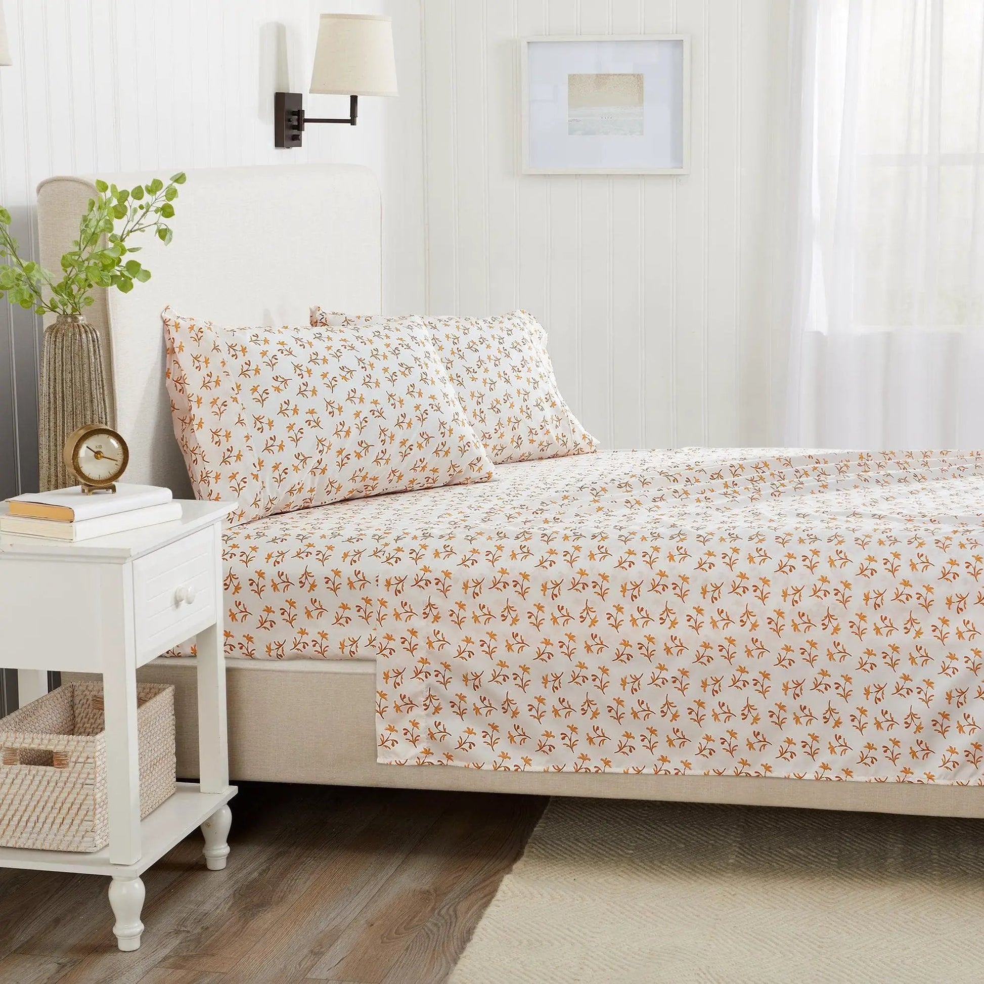 Watercolor Floral Sheet Set - Delia Collection from PriceLows™