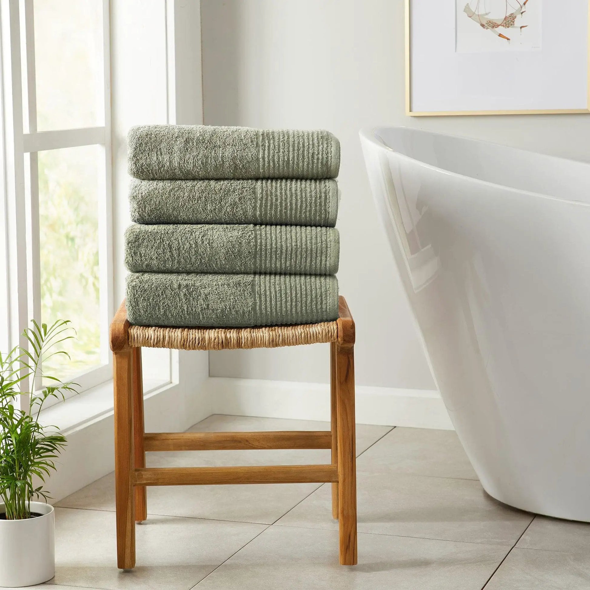 6 Pack Cotton Hand Towels - Kasper Collection from PriceLows™