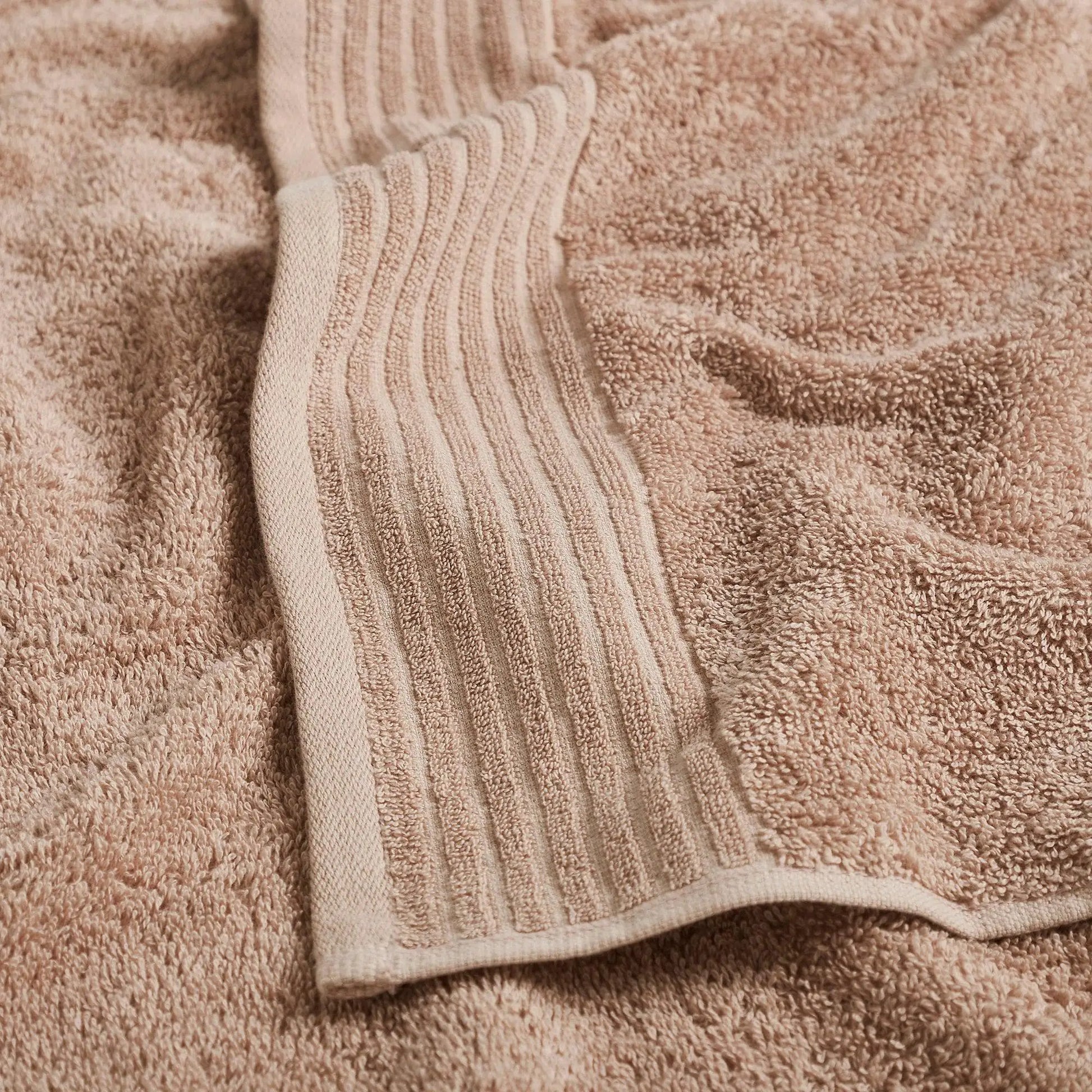 6 Piece Set Cotton Bath Towels - Kasper Collection from PriceLows™