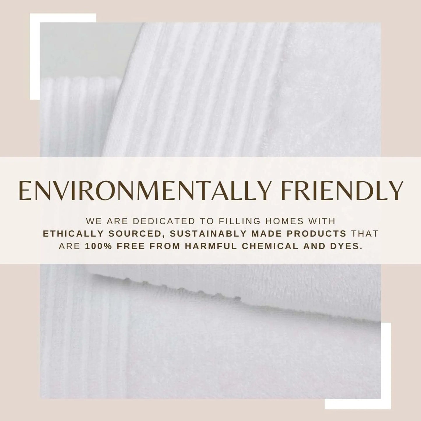 6 Piece Set Cotton Bath Towels - Kasper Collection from PriceLows™
