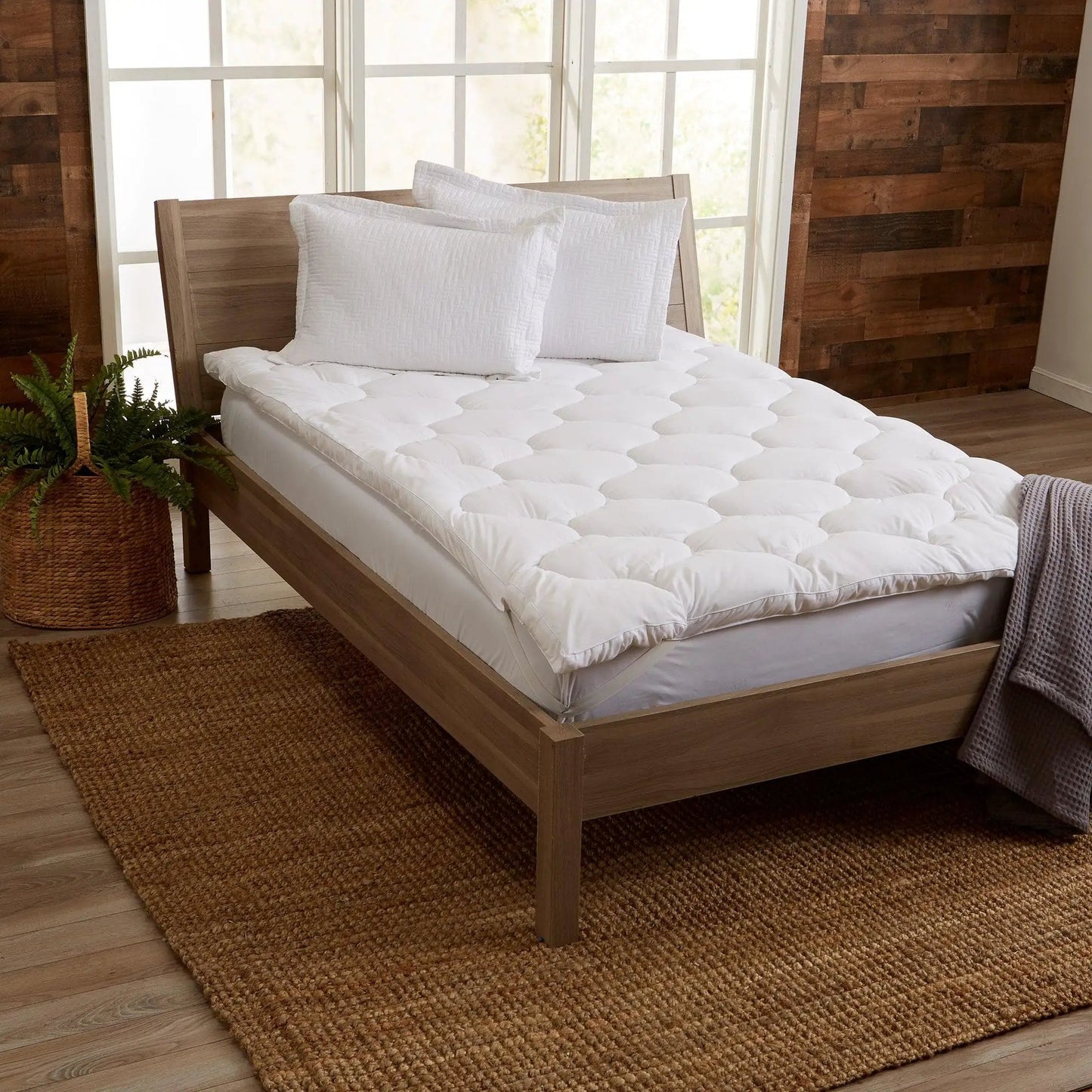 2 Inch Thick Hypoallergenic Mattress Topper - Kyla Collection from PriceLows™
