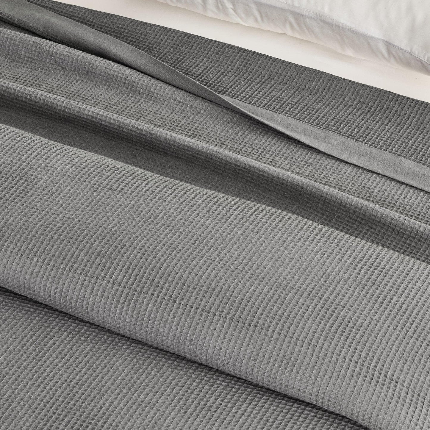 100% Cotton Small Waffle Weave Blanket - Hazel Collection from PriceLows™