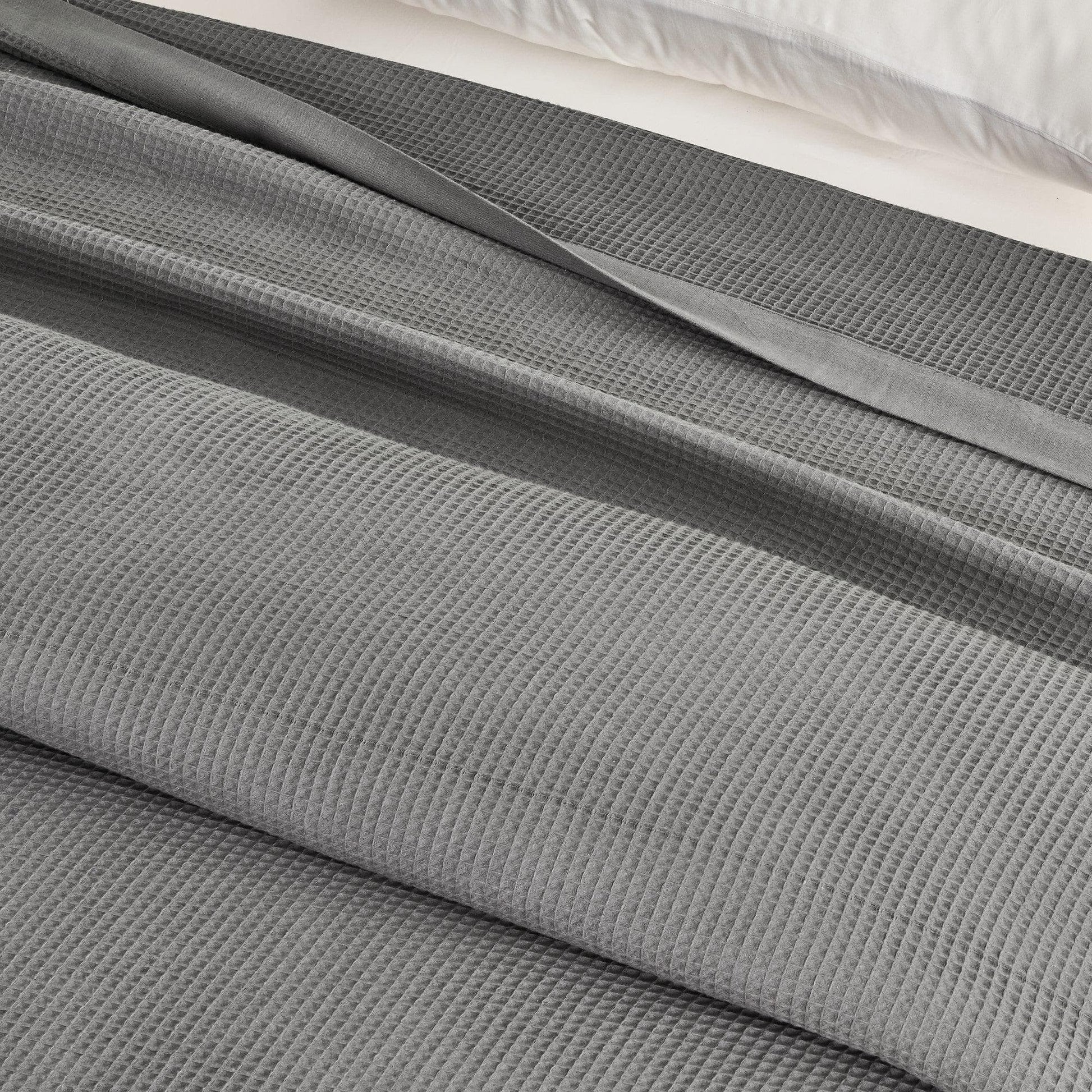 100% Cotton Small Waffle Weave Blanket - Hazel Collection from PriceLows™