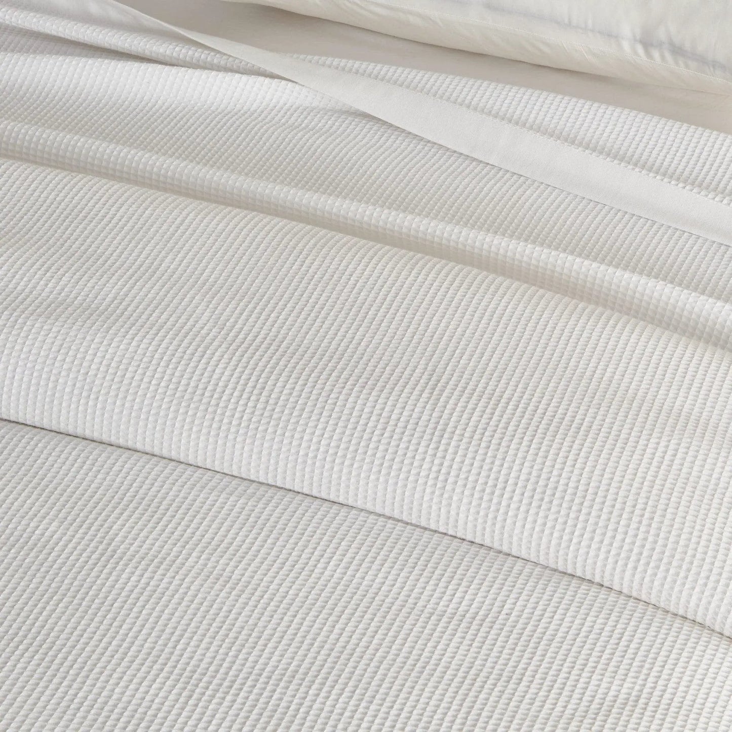 100% Cotton Small Waffle Weave Blanket - Hazel Collection from PriceLows™
