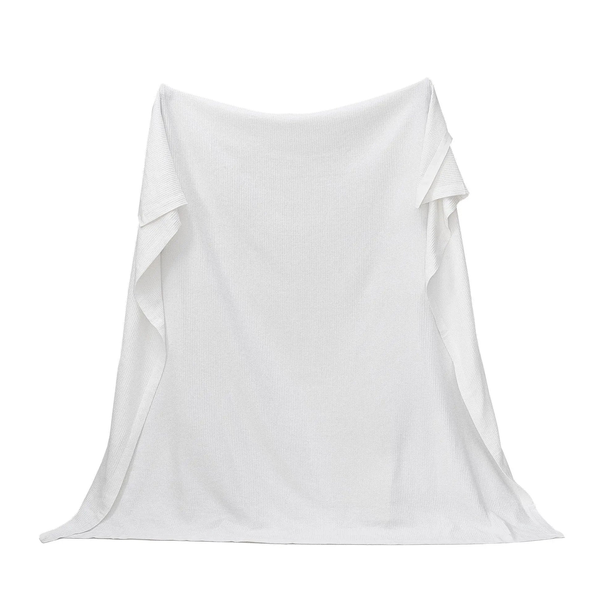 100% Cotton Small Waffle Weave Blanket - Hazel Collection from PriceLows™